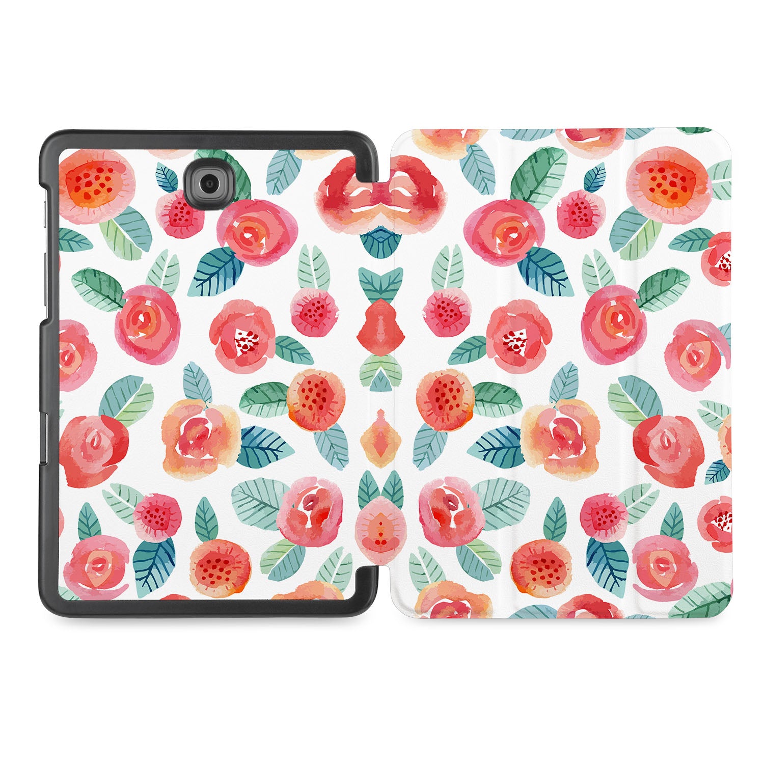 Samsung Tablet Case - Slim Protective Cover for Samsung Galaxy Tab A/S6/S7/S8, Rose Pink | Perfect for Work, School & Travel