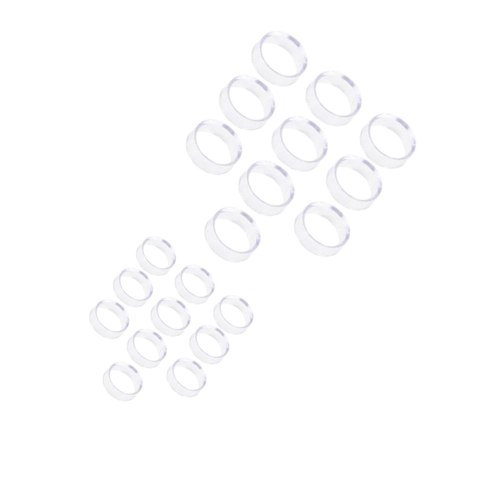 40pcs Acrylic Display Stand for Crystal Balls & Glass Marbles - Clear Stone Base for Jewelry, Home Decor, and Gift Display (Perfect for Retail Stores, Wedding Centerpieces, and DIY Crafts)
