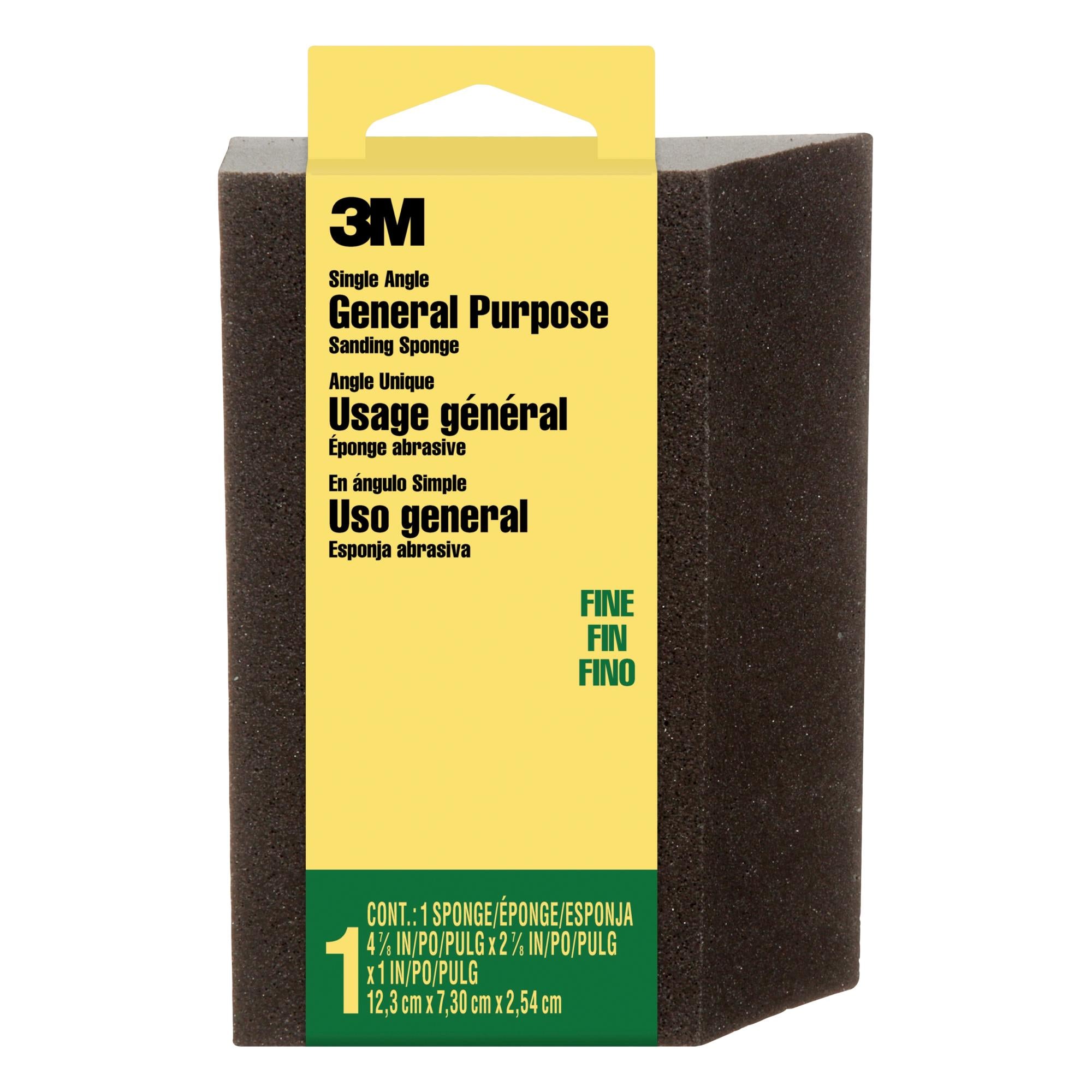 3M Angled Sanding Sponge CP 040NA - Fine Grit (2 7/8