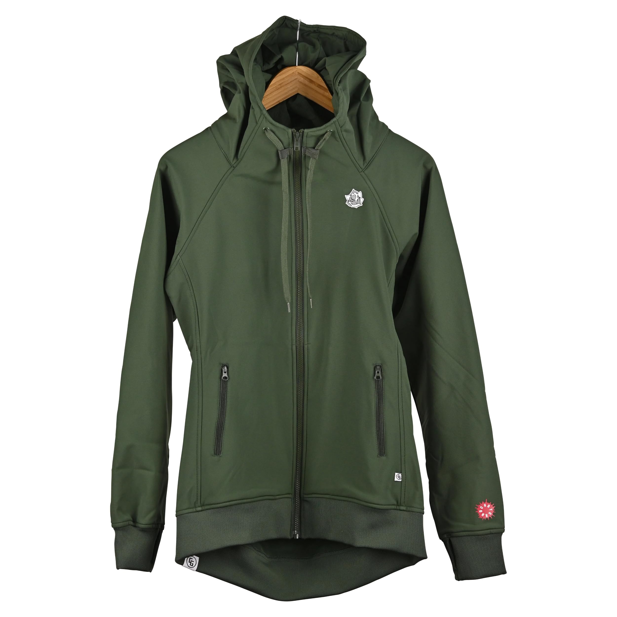 Women's Lightweight Tech Zip Hoodie - Breathable & Comfortable Fleece Jacket for Running, Hiking & Outdoor Activities