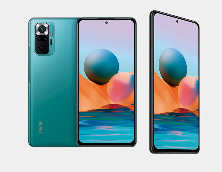 Xiaomi Redmi Note 10 Pro 4G LTE Smartphone - 256GB ROM 8GB RAM, Dual SIM GSM Unlocked (Aurora Green) - Perfect for Travel, Business & Gaming