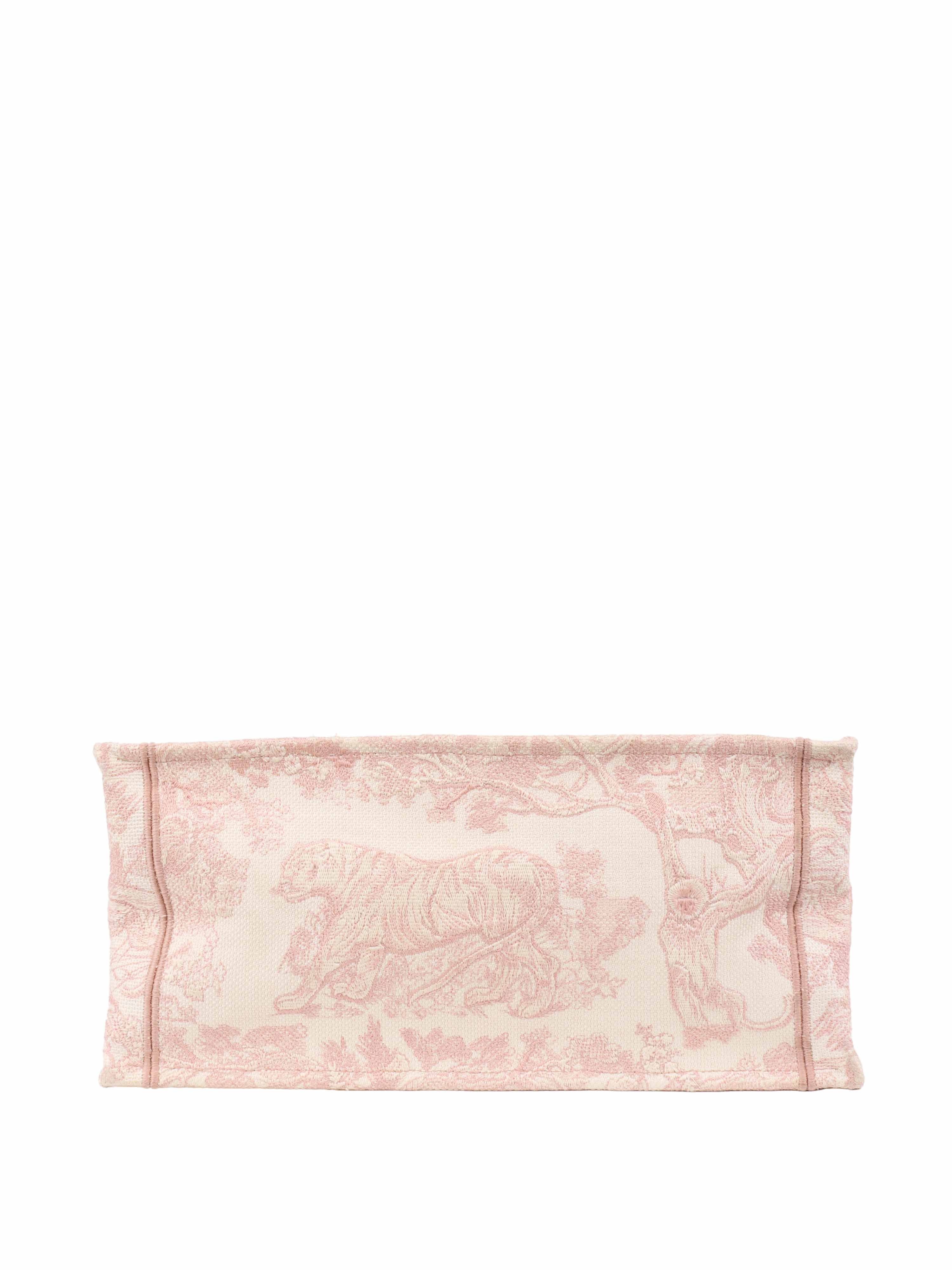 Dior Pink & Cream Medium Book Tote Bag - Luxury Designer Handbag for Women | Perfect for Work, Travel & Everyday Use