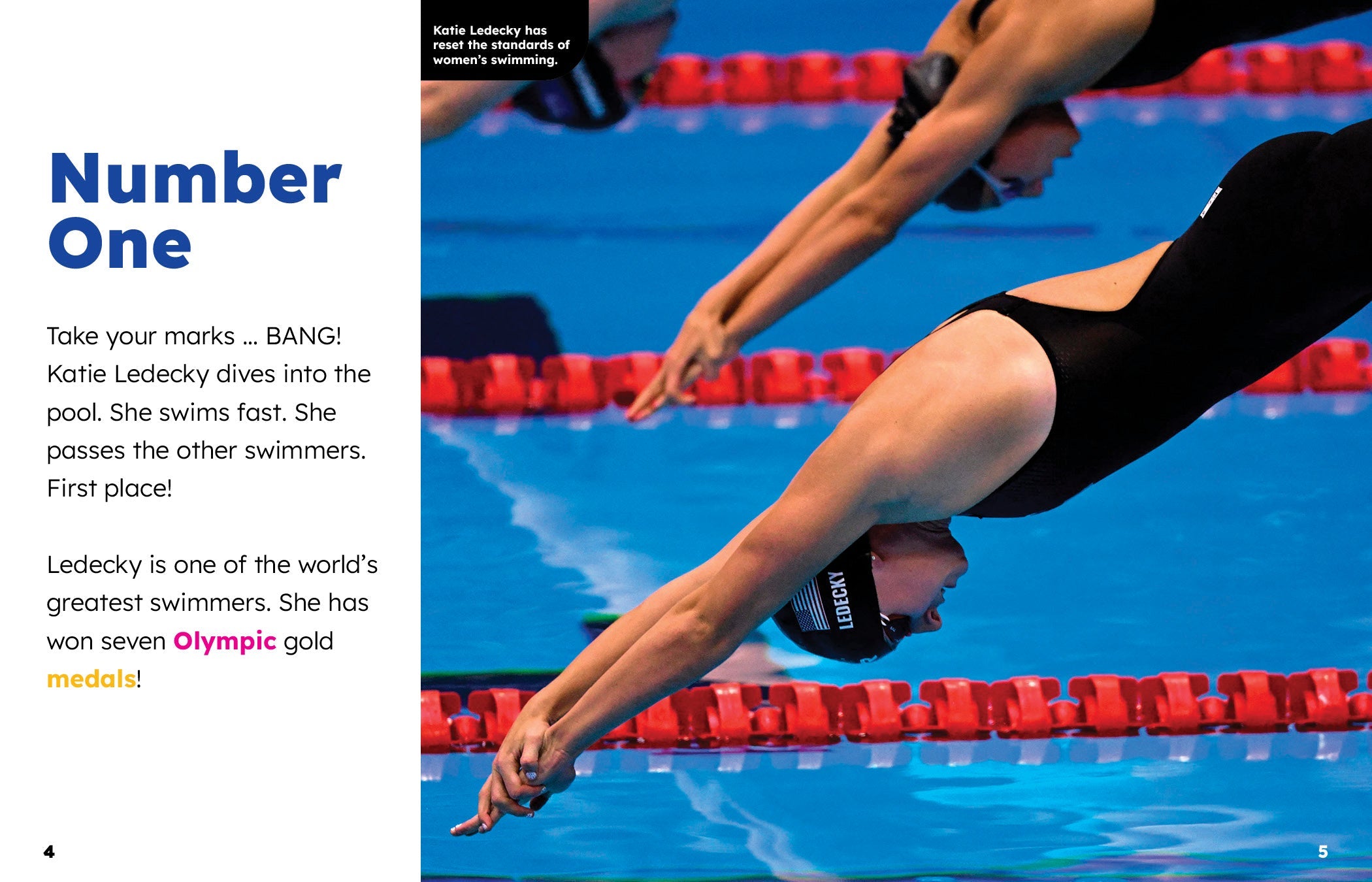 Katie Ledecky Biography - Olympic Swimming Champion & World Record Holder | Inspirational Story for Athletes & Swimming Enthusiasts