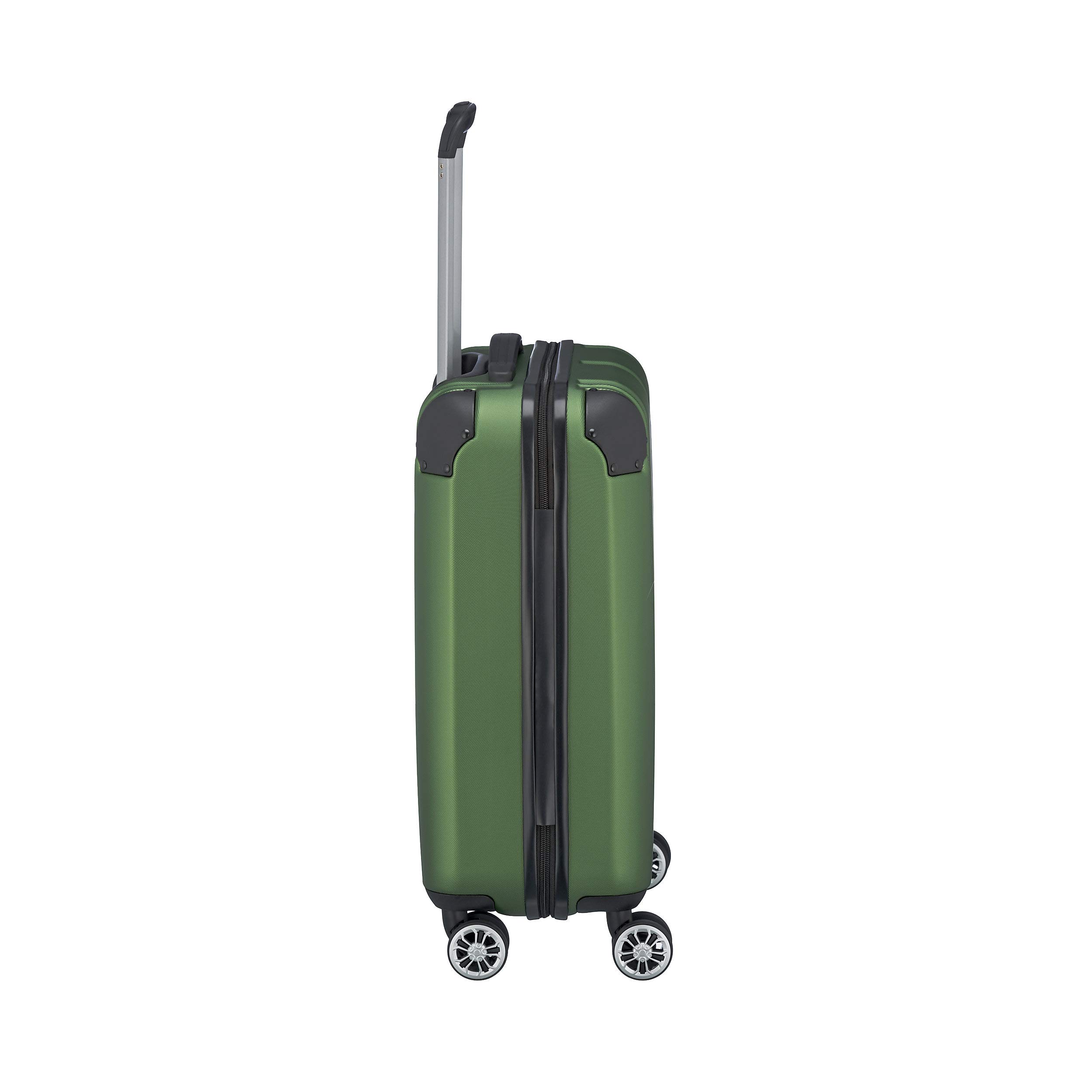 55cm Green Carry-On Luggage - Lightweight & Durable Travel Suitcase for Airplane Cabin Use | Perfect for Business Trips & Weekend Getaways