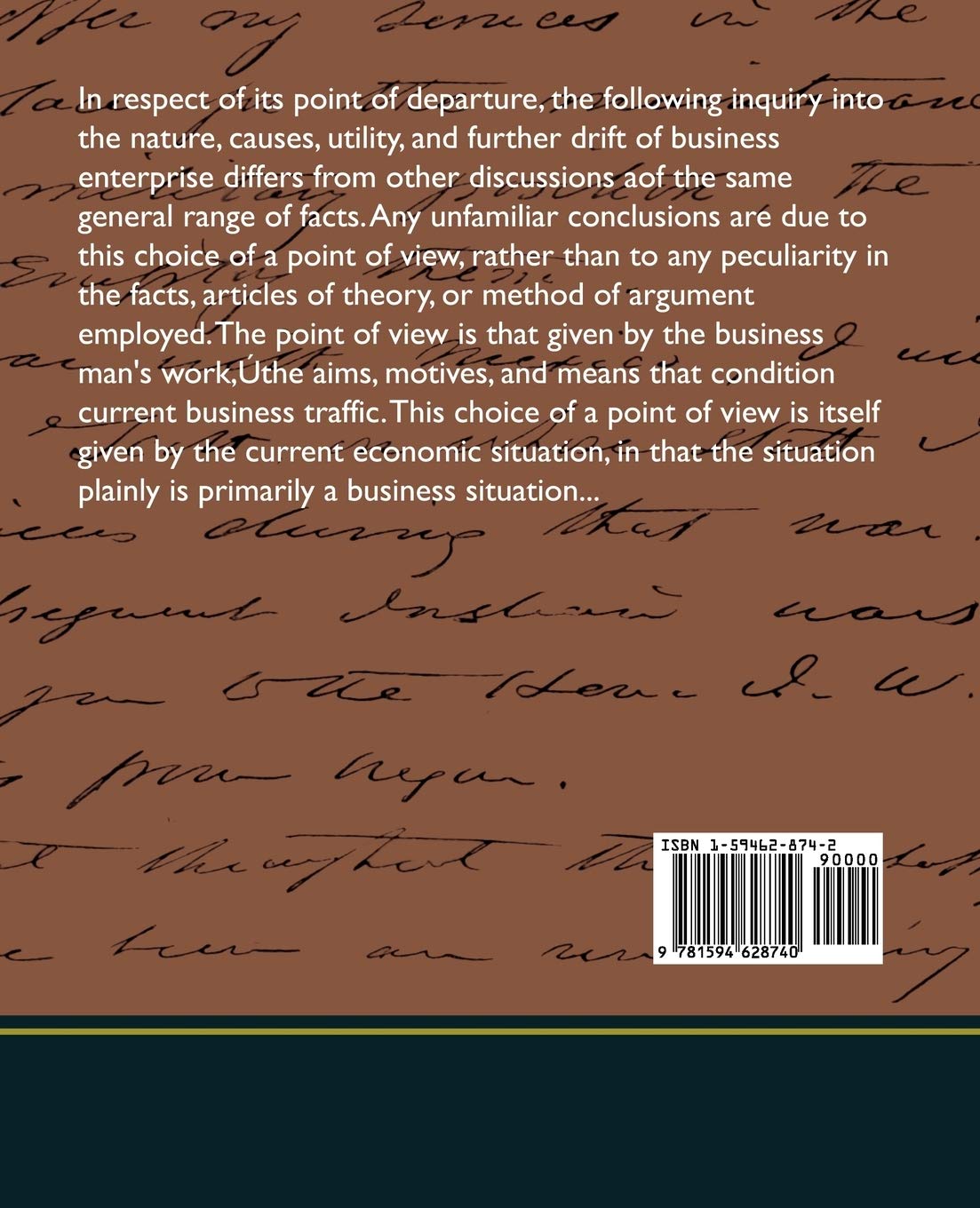The Theory of Business Enterprise - Classic Economics Book for Entrepreneurs & Business Students | Perfect for MBA Studies, Business Strategy Research & Economic Theory Learning
