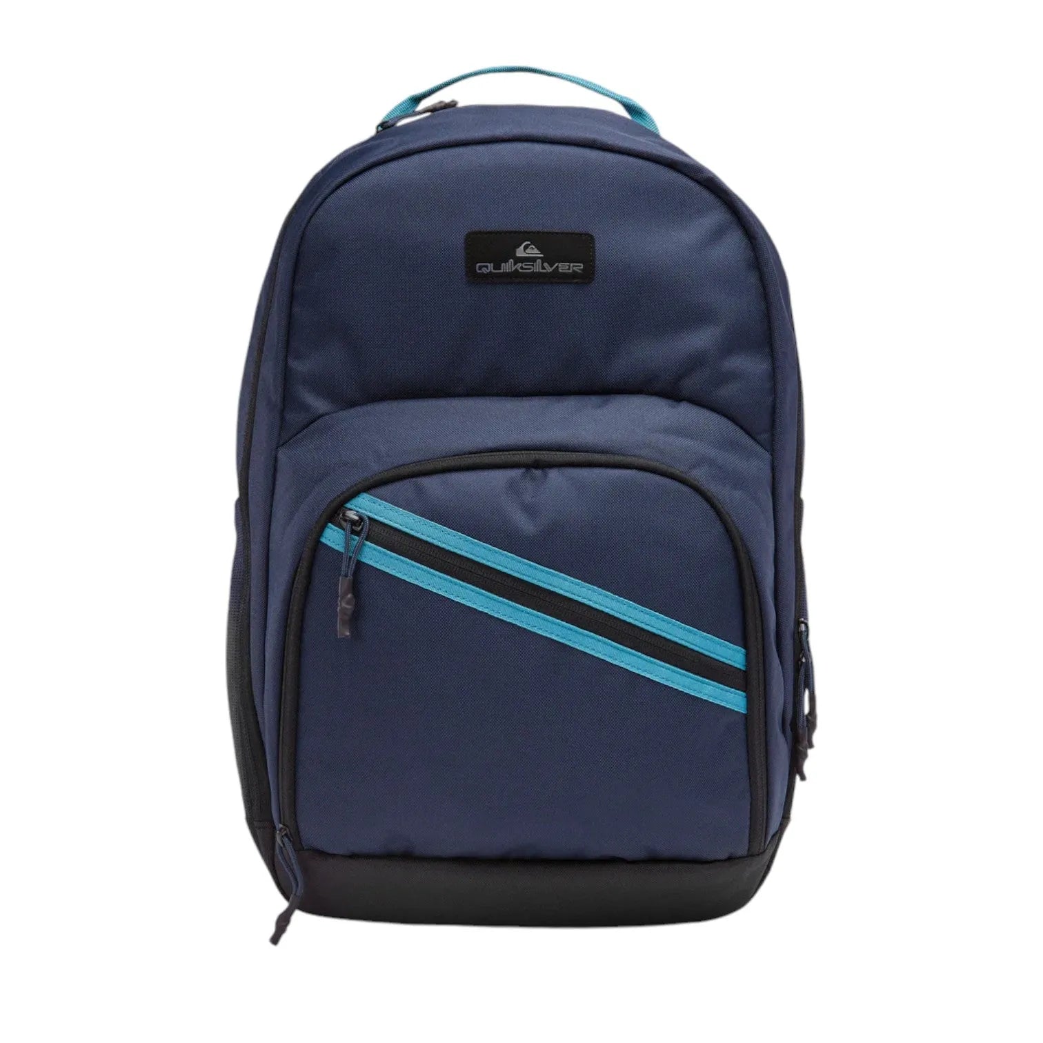 Quiksilver Schoolie 2.0 Backpack - Waterproof Laptop Backpack for Men & Women, Durable Travel Backpack with USB Charging Port - Perfect for School, Work, Hiking and Daily Commute (Navy Blue)