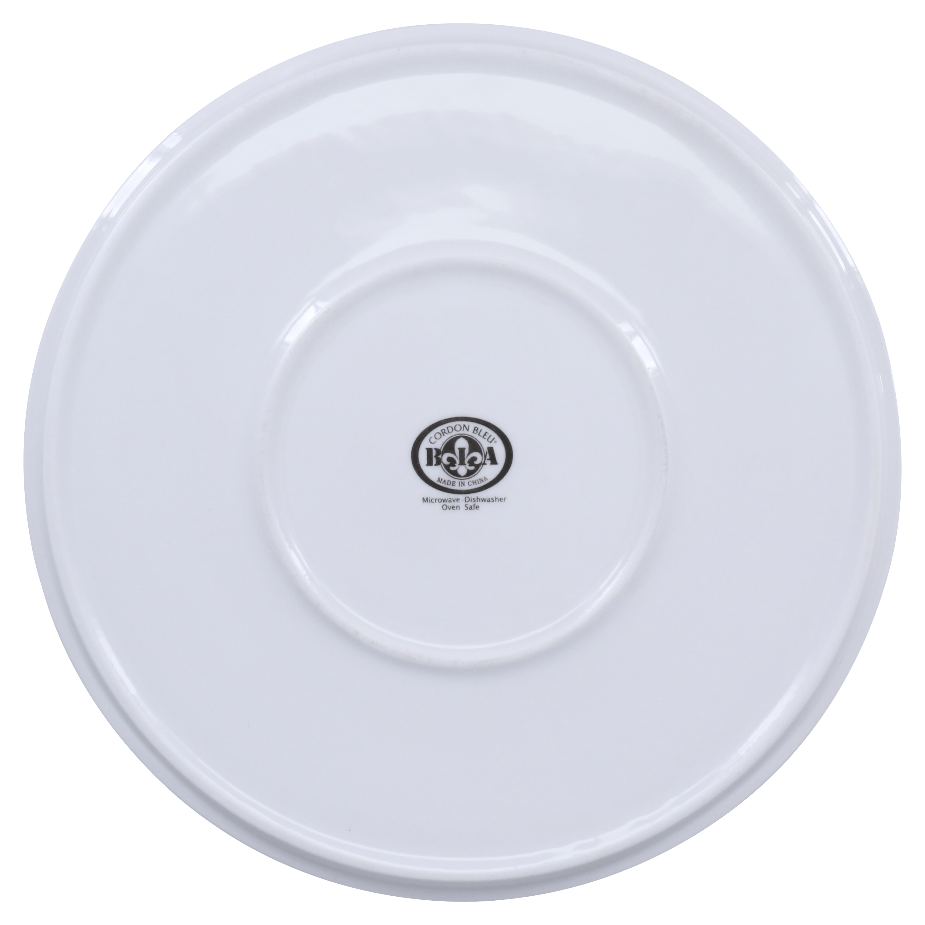 BIA Silhouette Stackable Dinner Plates Set of 10 - Elegant Porcelain Dishes for Everyday Dining, Parties & Entertaining