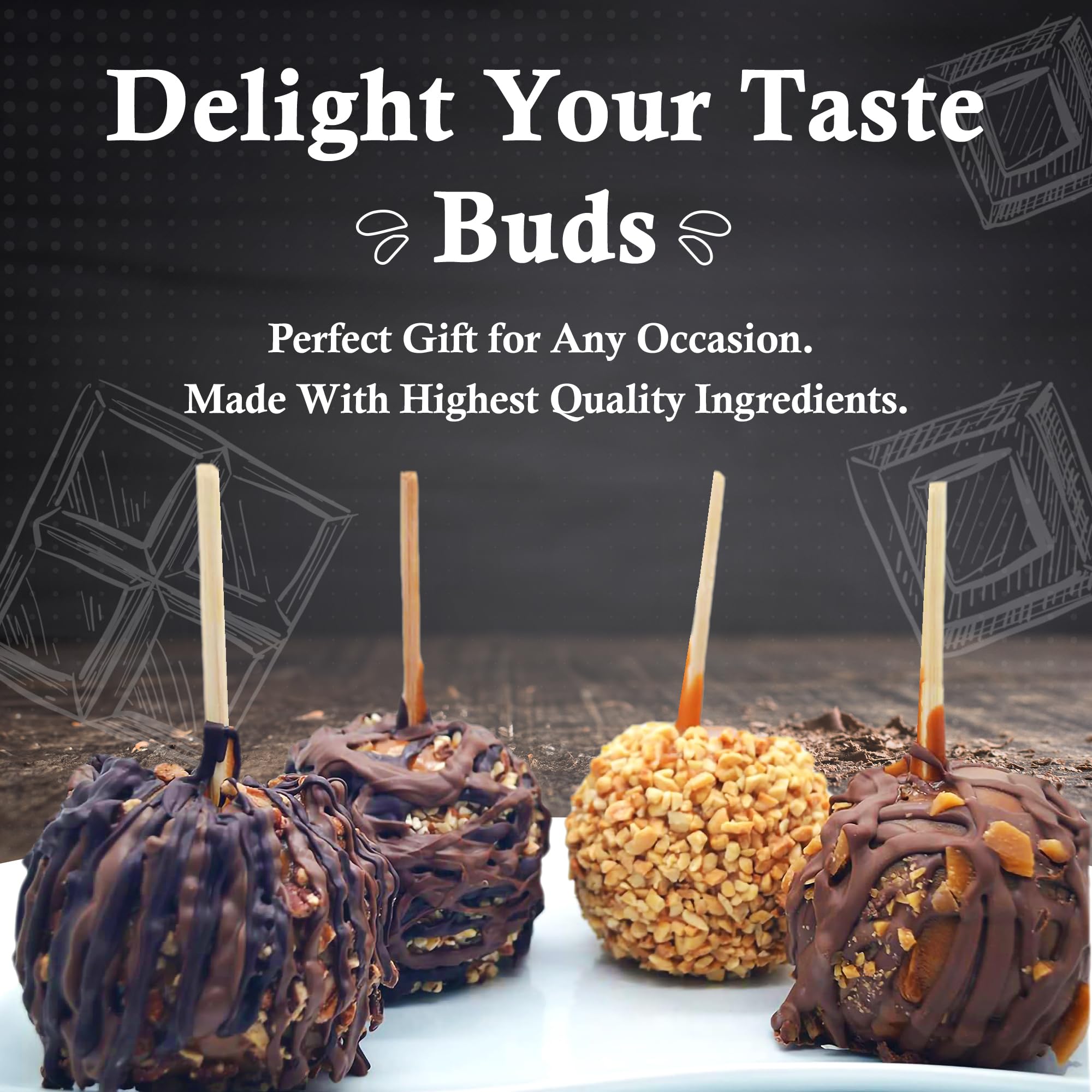 Gourmet Chocolate Dipped Twinkies - Milk, Dark & White Chocolate Covered Snack Cakes | Handcrafted American Dessert | Fresh Baked Gift Box | Perfect for Birthday Parties, Office Treats & Holiday Gifting