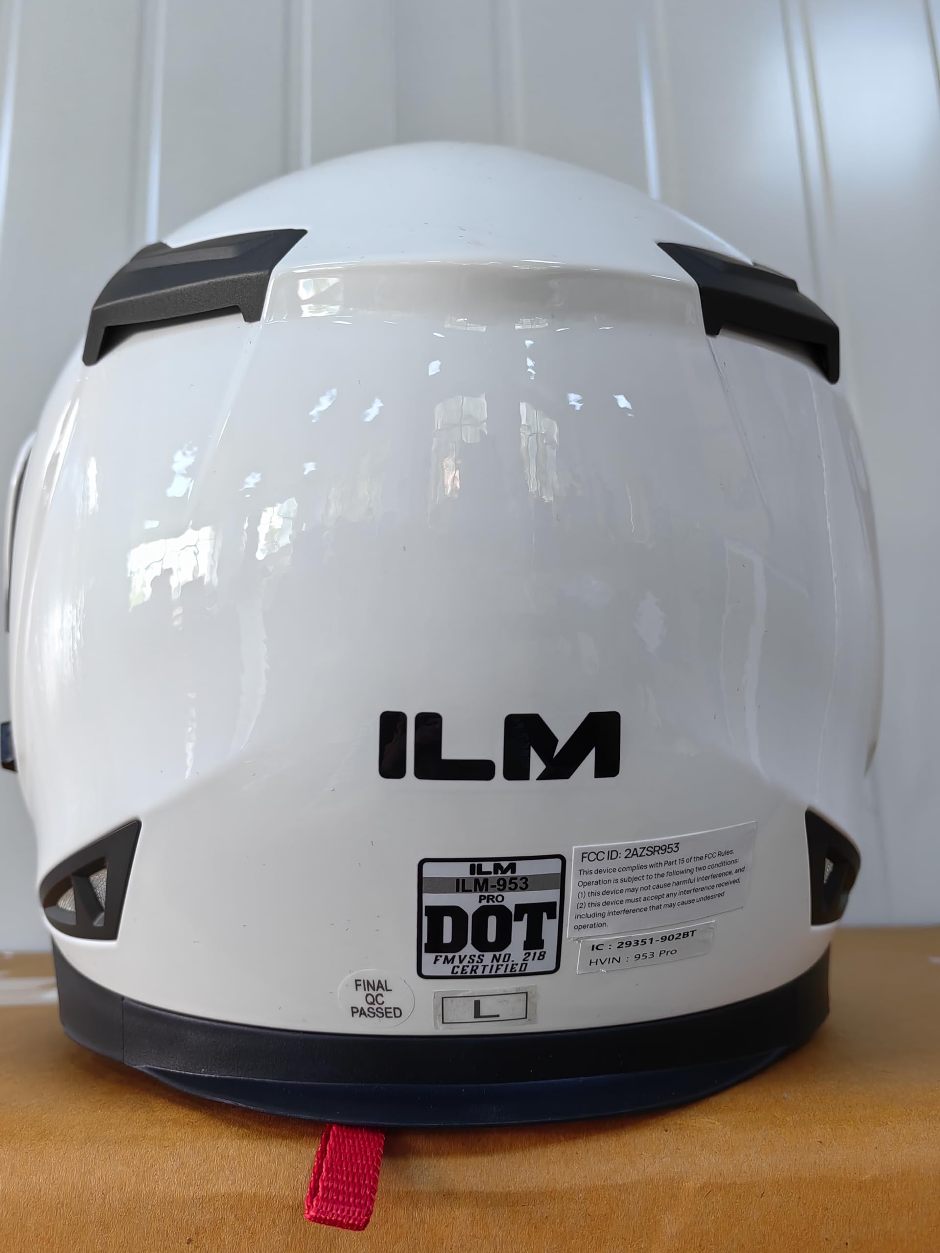 ILM Bluetooth Modular Flip-Up Full Face Motorcycle Helmet with Sun Shield & MP3 Intercom - Model 953/953 PRO for Safe Riding & Hands-Free Communication