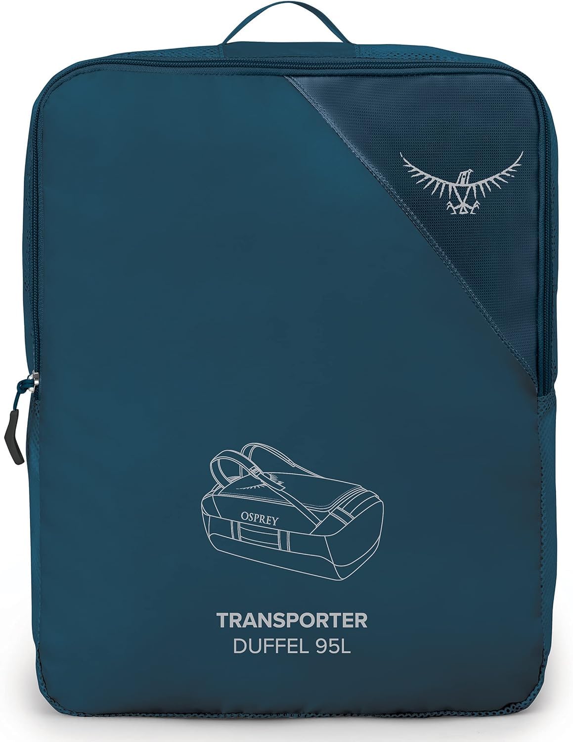 Osprey Unisex-Adult Transporter 95 Duffel Bag - Large Travel Duffel with Wheels for Camping, Hiking & Air Travel | Durable Water-Resistant Luggage