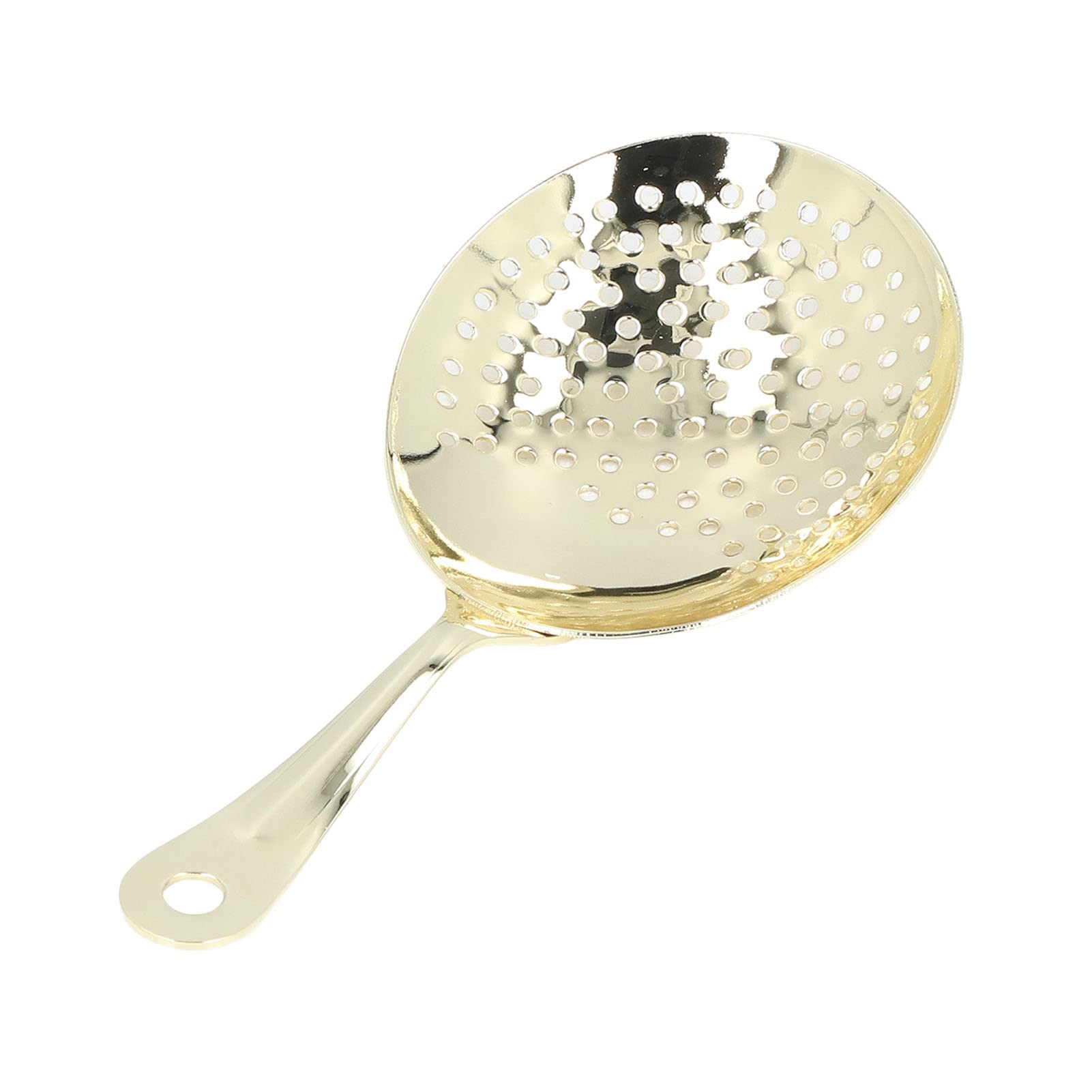 Professional Gold Stainless Steel Cocktail Bar Strainer - Elegant & Efficient for Mixing Drinks, Perfect for Home Bars, Clubs & Cocktail Parties