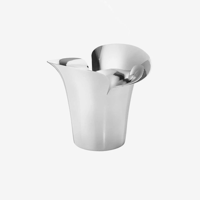 Georg Jensen Bloom Botanica Flower Pot - Elegant Scandinavian Design Indoor Plant Pot for Home & Office Decor - Perfect for Succulents, Herbs, and Small Plants
