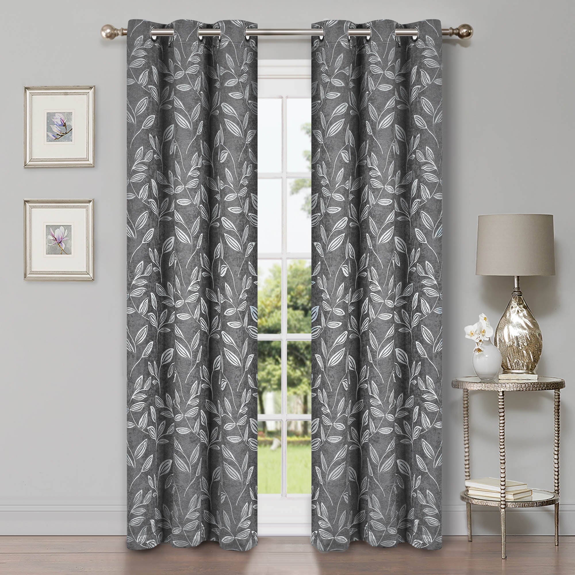 Machine Washable Blackout Curtains for Bedroom - Thermal Insulated Room Darkening Window Drapes (Set of 2 Panels) - Perfect for Nursery, Home Theater & Light Sleepers
