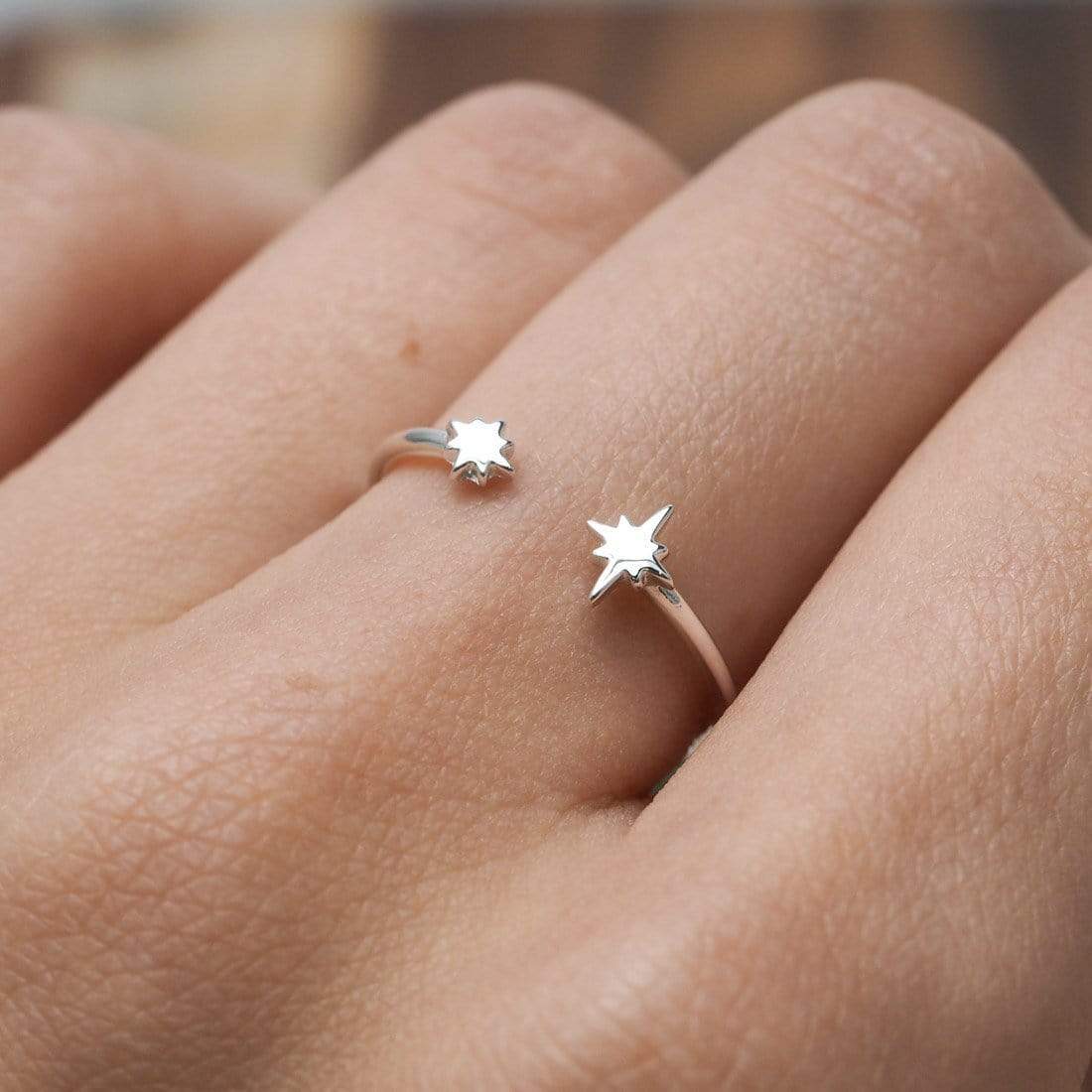 Celestial Ring - Elegant Zodiac Constellation Jewelry for Women, 925 Sterling Silver Celestial Ring with Birthstone, Perfect for Gift Giving, Birthday, Anniversary & Special Occasions