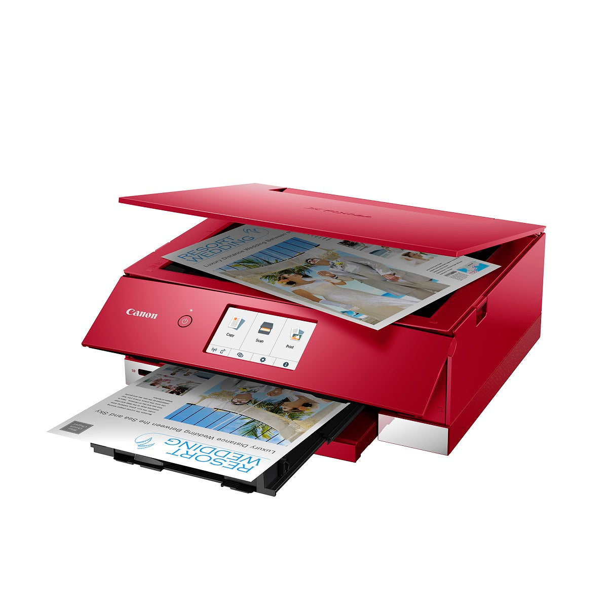 Canon PIXMA TS8370a Wireless All-in-One Printer with Scanner, Copier & Fax - Ideal for Home Office, School Projects & Photo Printing