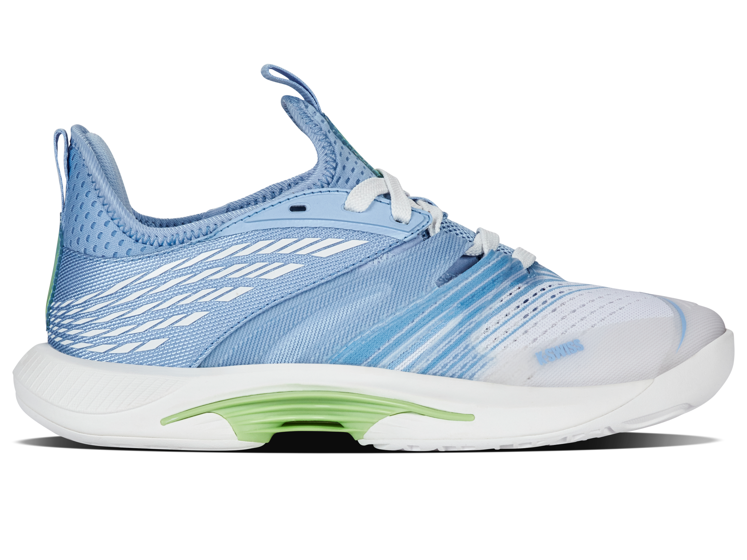 SPEEDTRAC Running Shoes for Men - 126 M | Lightweight & Breathable | Lucent White/Dutch Canal/Paradise Green | Perfect for Jogging, Gym & Daily Wear
