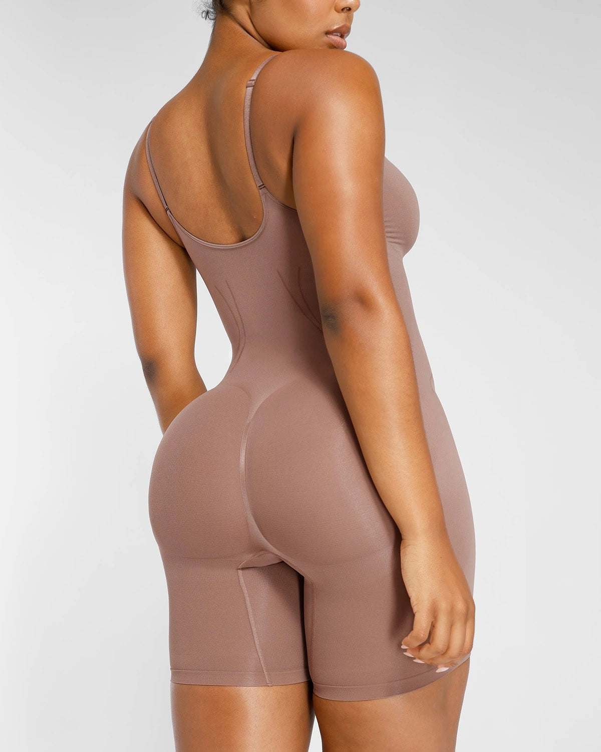 Seamless Smoothing Bodysuit for Women - Tummy Control Shapewear - Comfortable Slimming Undergarment - Perfect for Dresses, Workouts & Everyday Wear