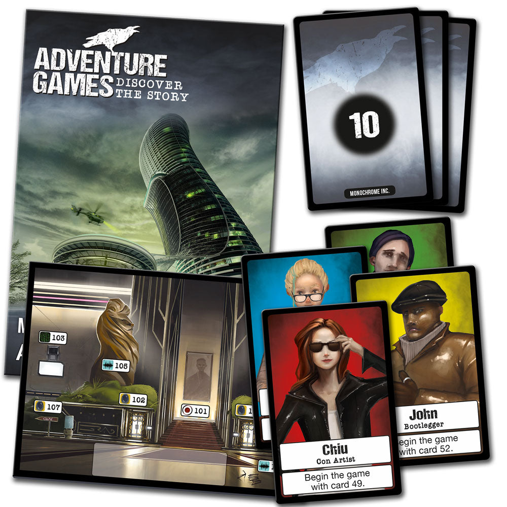 Monochrome Inc. - Adventure Puzzle Game for PC & Mac | Solve Mysteries & Escape Challenges | Perfect for Gamers & Puzzle Enthusiasts