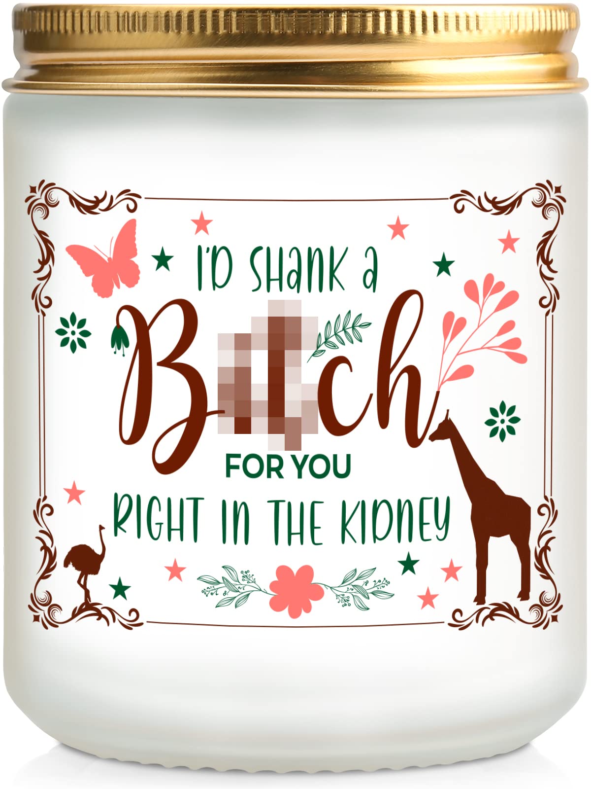 Best Friend Gifts for Women - Unique Friendship Birthday Presents for Her, Daughter, Sister - Funny Scented Candle with Encouraging Messages - Perfect for BFF Gifts, Get Well Soon, Cheer Up & Special Occasions - Home Decor, Relaxation & Thoughtful Surprises
