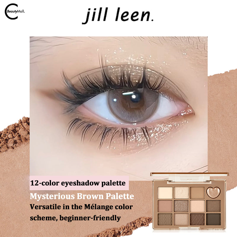 JILLLEEN 12 Color Butterfly Eyeshadow Palette - Highly Pigmented, Long Lasting Makeup for Day & Night Looks - Perfect for Parties, Weddings & Everyday Wear