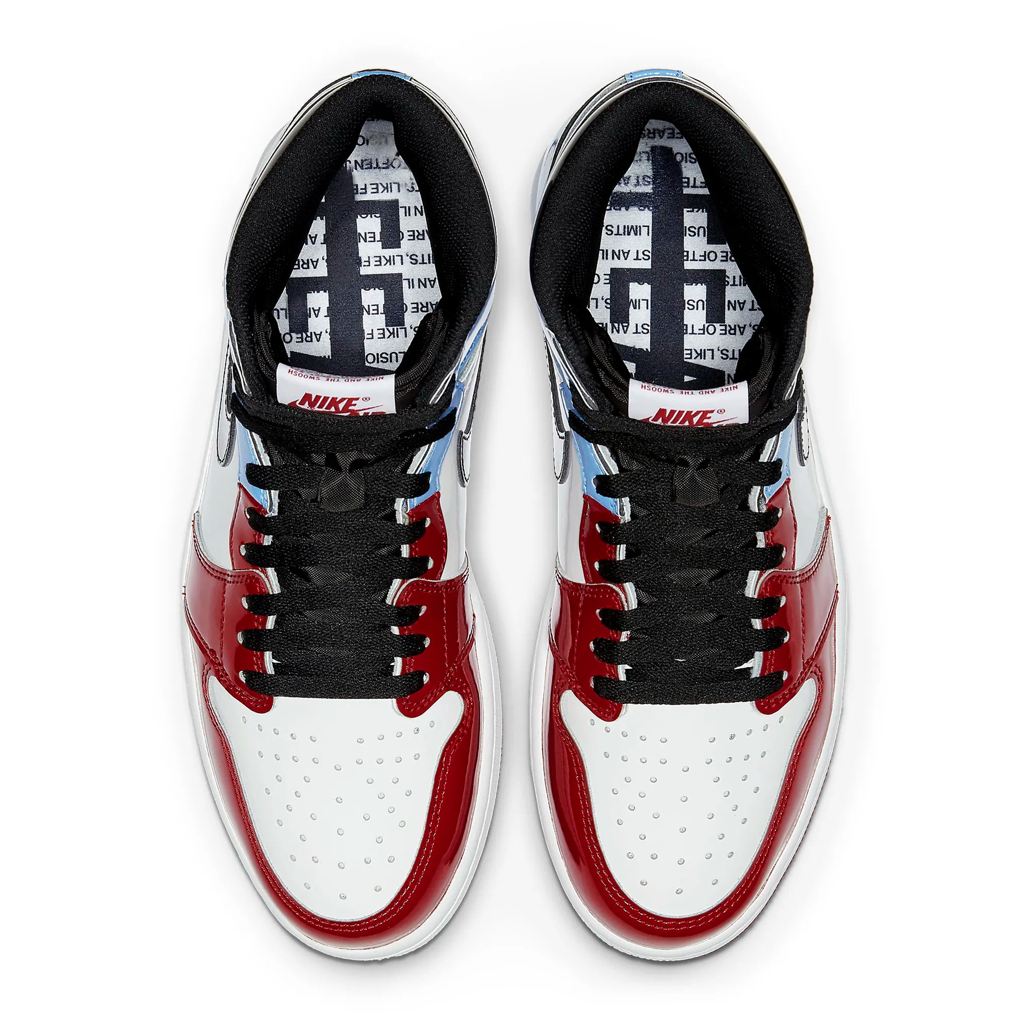 Air Jordan 1 Retro High OG Fearless UNC Chicago Basketball Shoes - Men's Sneakers for Streetwear & Casual Style