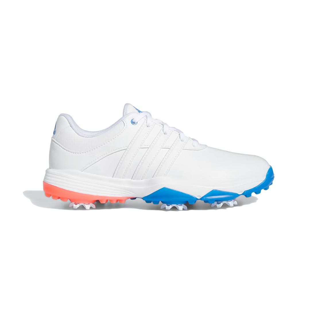 adidas Kids' Tour360 22 Golf Shoes (GV9665) - Junior Golf Shoes for Boys & Girls - Comfortable & Durable Spiked Golf Shoes for Young Golfers - Perfect for Golf Tournaments & Practice