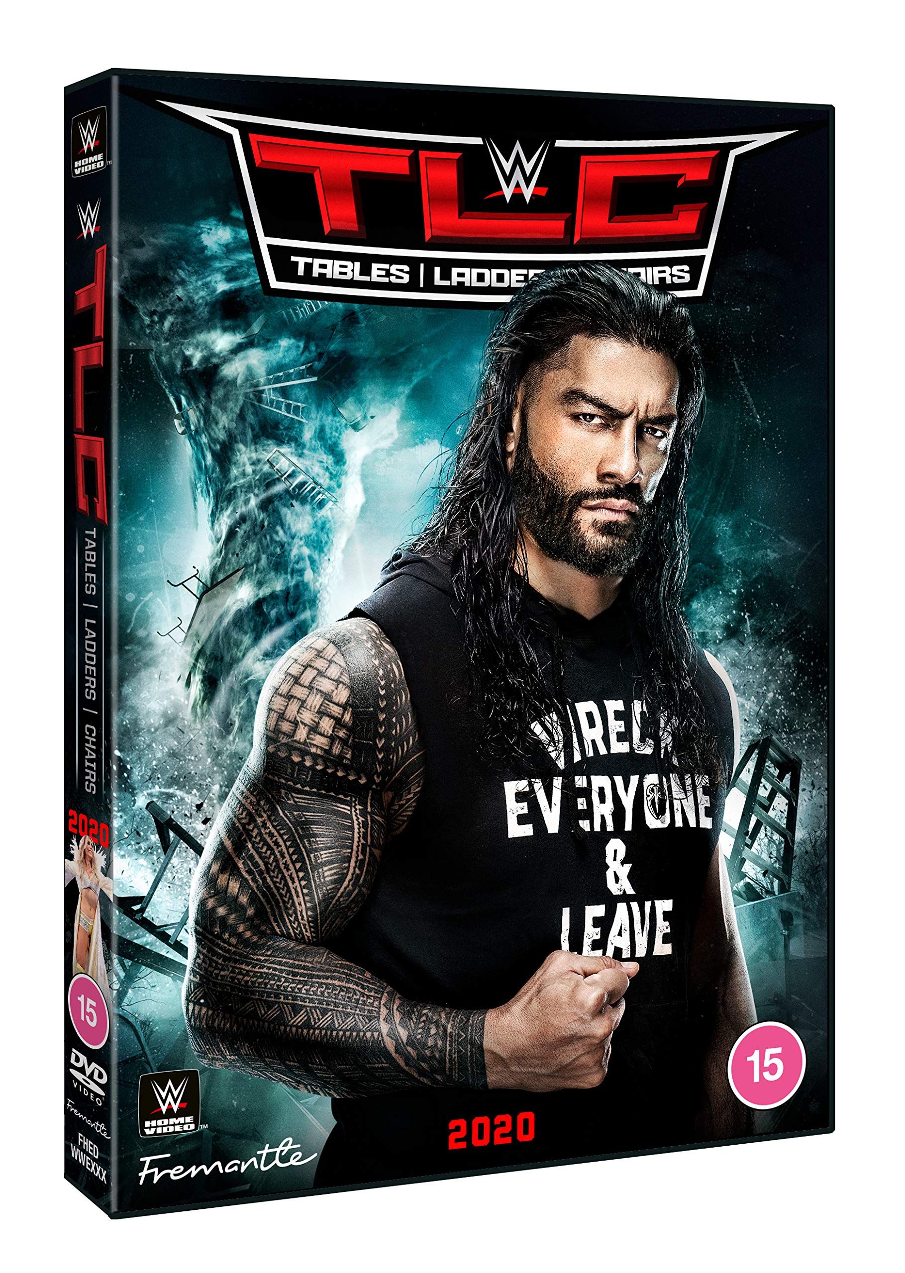 WWE TLC: Tables, Ladders & Chairs 2020 - WWE Pay-Per-View Event DVD & Blu-ray - Perfect for WWE Fans & Wrestling Enthusiasts to Relive the Action-Packed Matches at Home