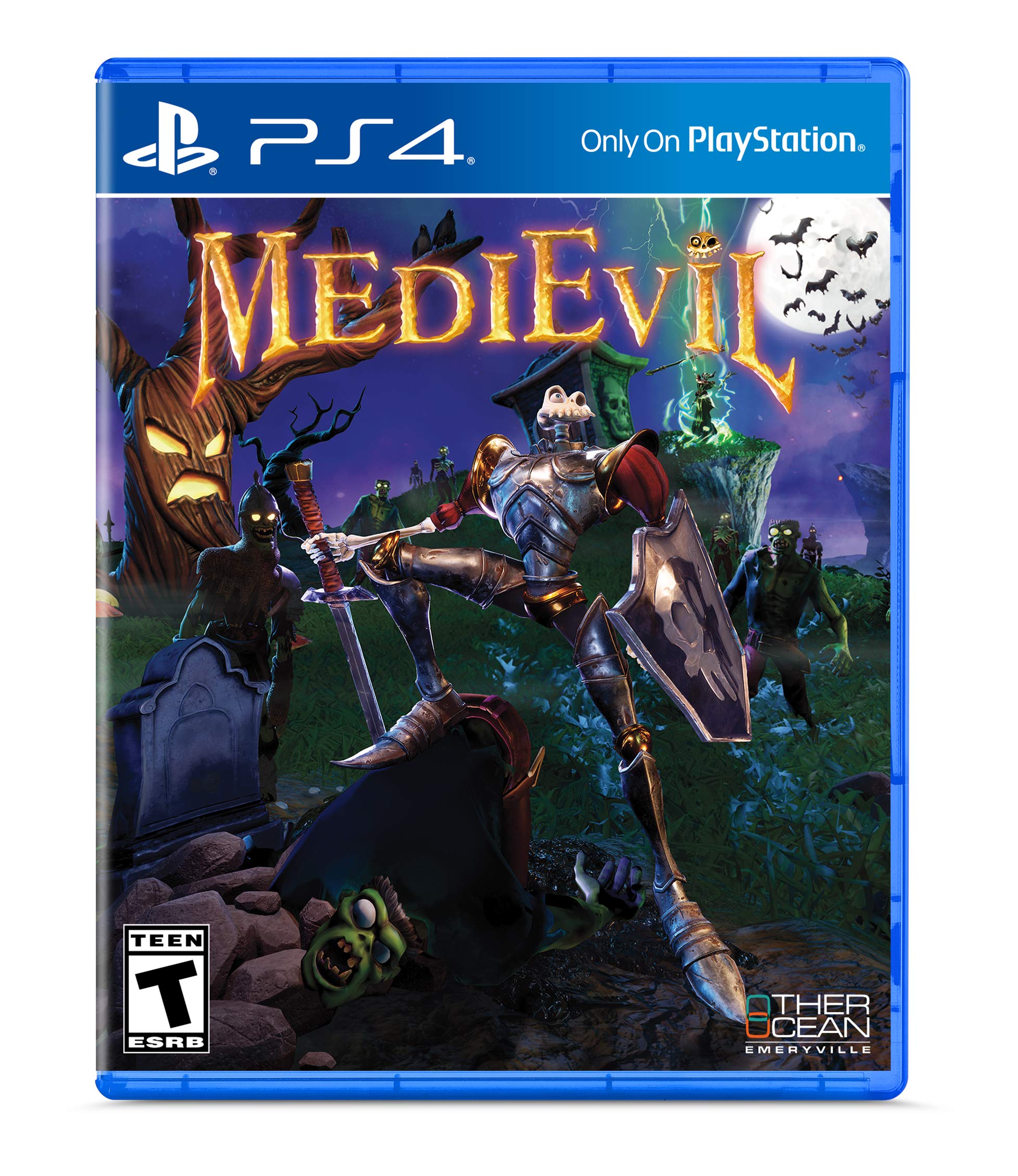 MediEvil PS4 Game - Action-Adventure Horror for PlayStation 4 - Perfect for Halloween Gaming & Retro Horror Fans