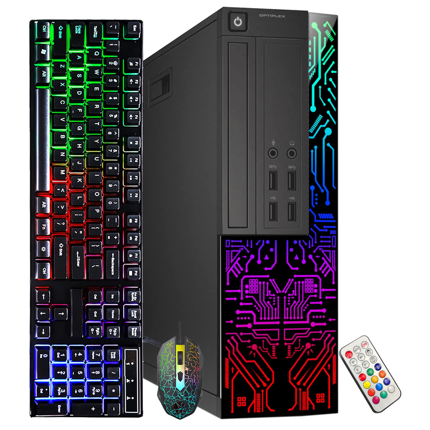 Refurbished Dell OptiPlex Gaming PC - Intel i5, 16GB RAM, 1TB SSD for Home & Office
