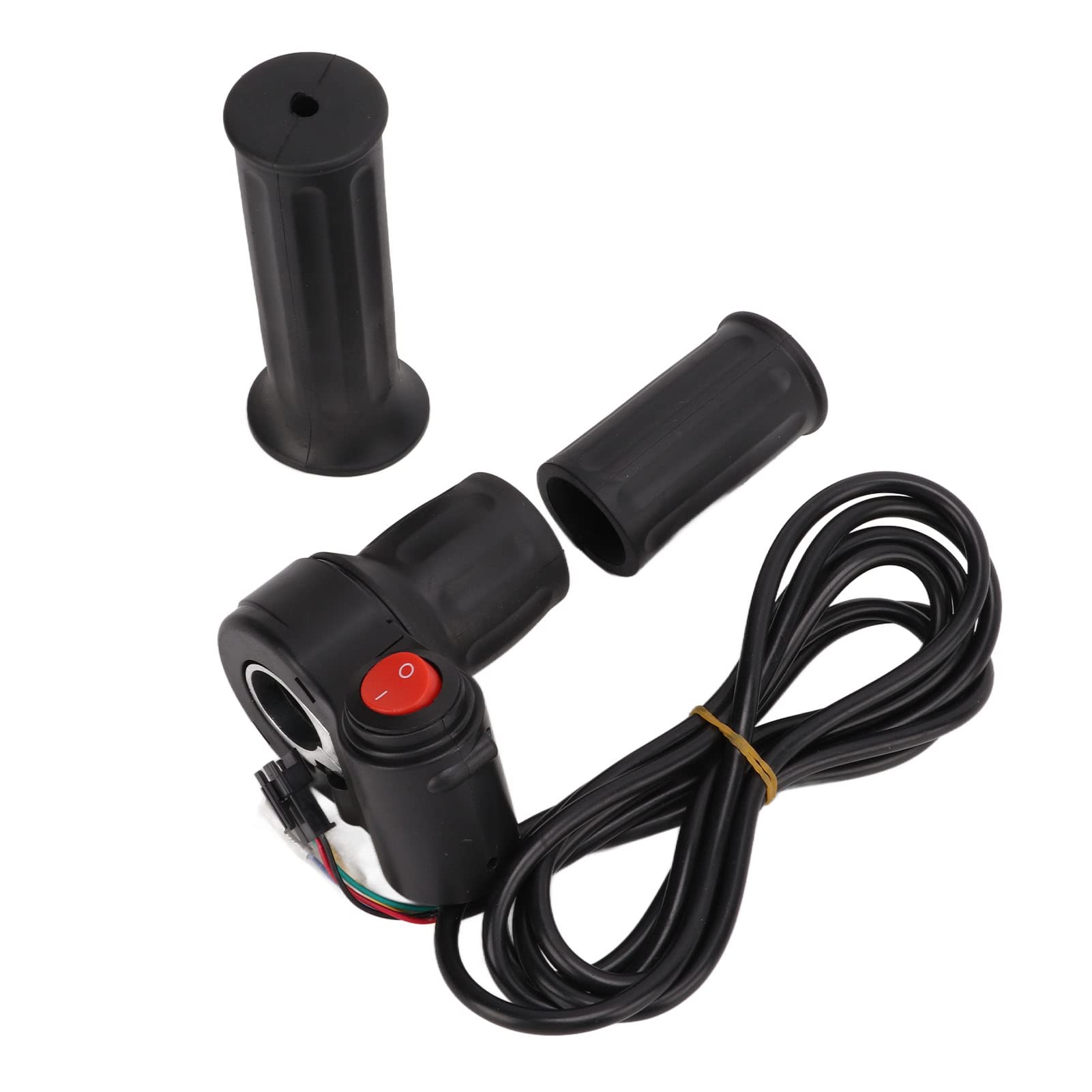 Electric Bike Throttle Grip - Half Twist Throttle for E-Bikes with Long Lifespan & Lightweight Design - Perfect for Commuting, Mountain Biking & Urban Riding