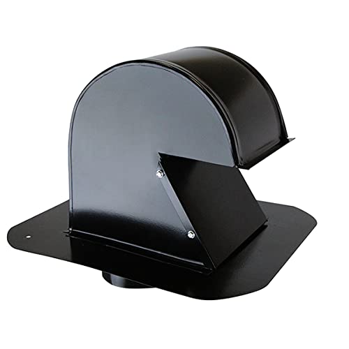 DryerJack Extra Clearance Dryer Vent Lint Trap (Black) - Prevent Fire Hazards & Improve Dryer Efficiency for Home Laundry Rooms