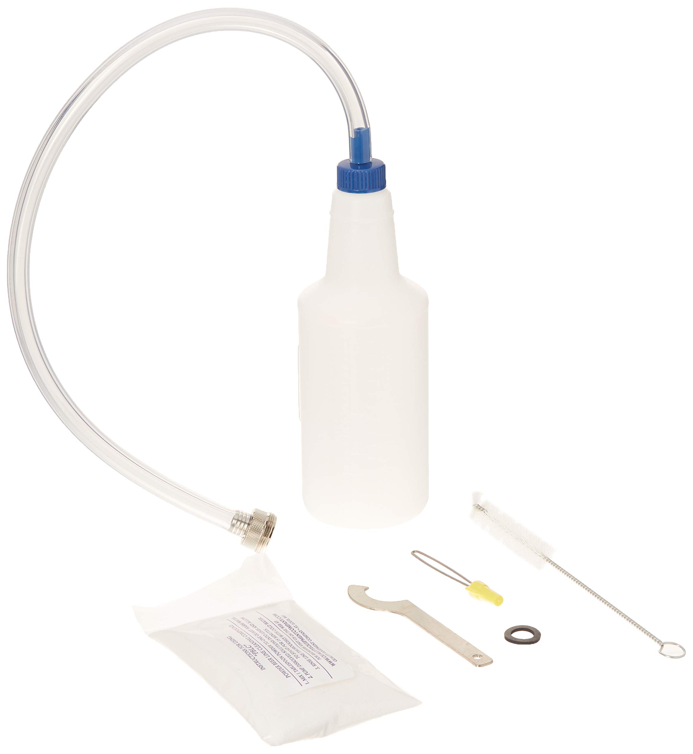 Taprite Kegerator Cleaning Kit - Complete Home Brewing Beer Draft System Maintenance Set for Taps, Lines & Faucets | Perfect for Home Bars, Pubs & Commercial Use