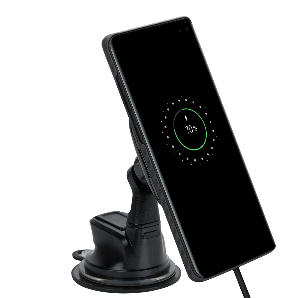 MagEZ Mount Qi - Wireless Charging Car Mount for iPhone & Android - Perfect for Hands-Free Driving & Commuting