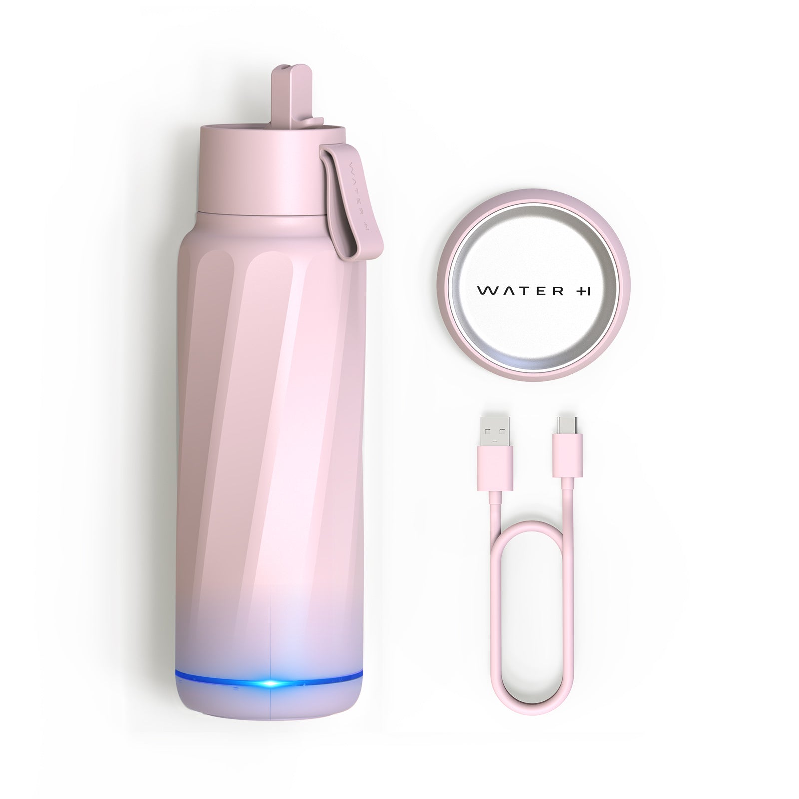 WaterH Vita Smart Water Bottle 18oz - Leakproof Insulated Stainless Steel Bottle with Hydration Tracker & App | Ideal Gift for Fitness, Office & Outdoor Activities