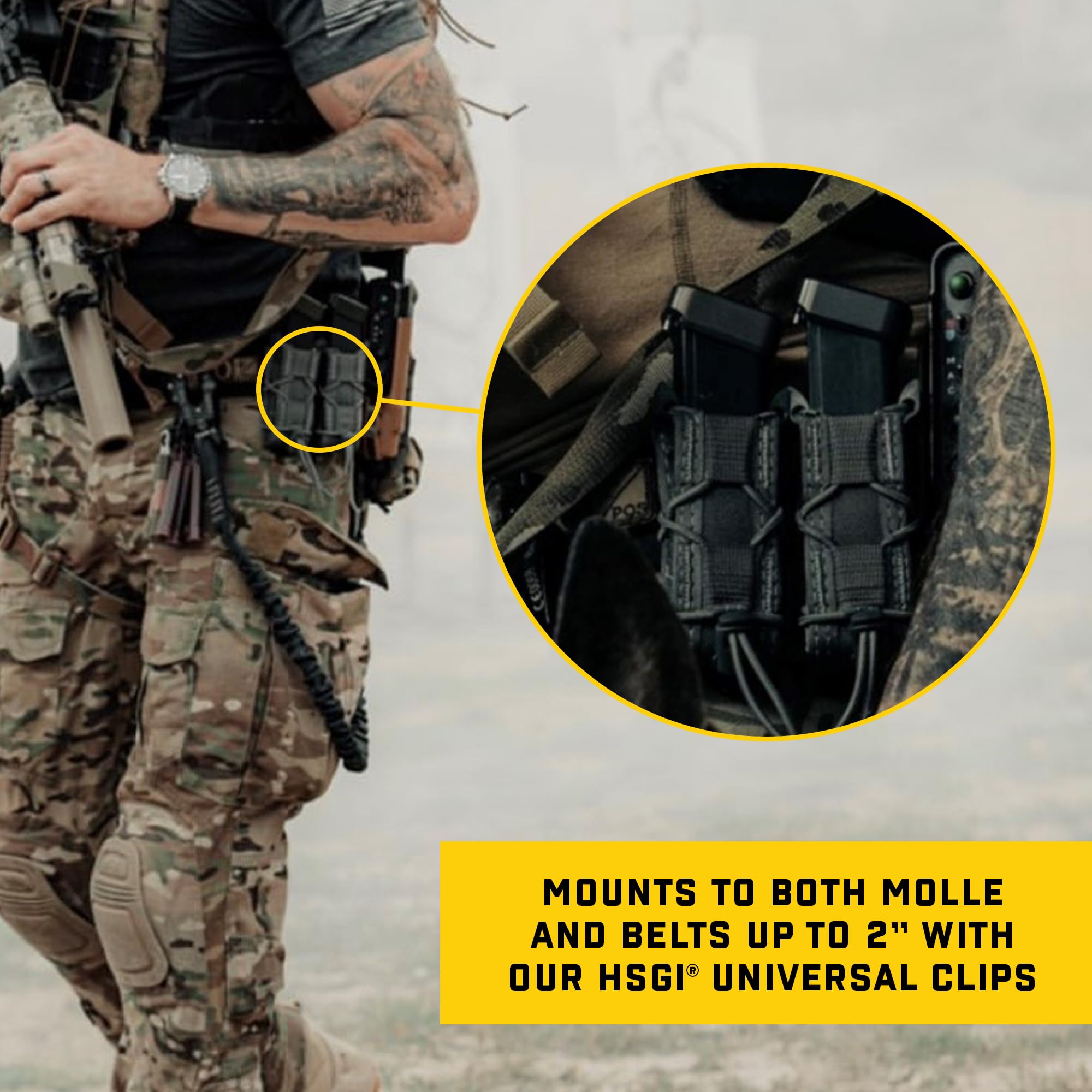 High Speed Gear® - Professional Tourniquet Taco® Pouch for Police, Military & First Responders | Coyote Brown MOLLE Medical Pouch | Tactical First Aid & Emergency Preparedness Gear