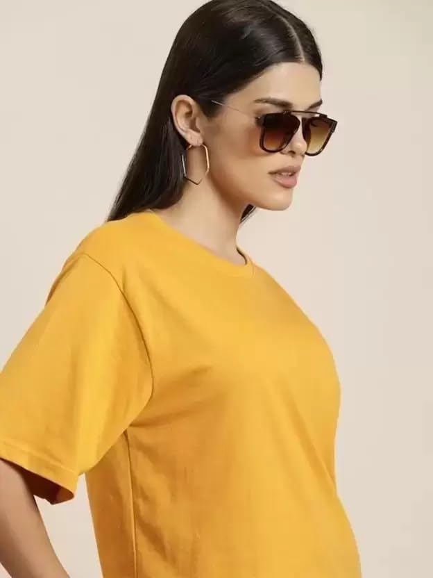 TDOC Peak Performance: Women's Oversized Fit T-Shirt for Gym, Camping, Hiking - Comfortable Workout & Outdoor Activewear for Running, Yoga, and Casual Wear