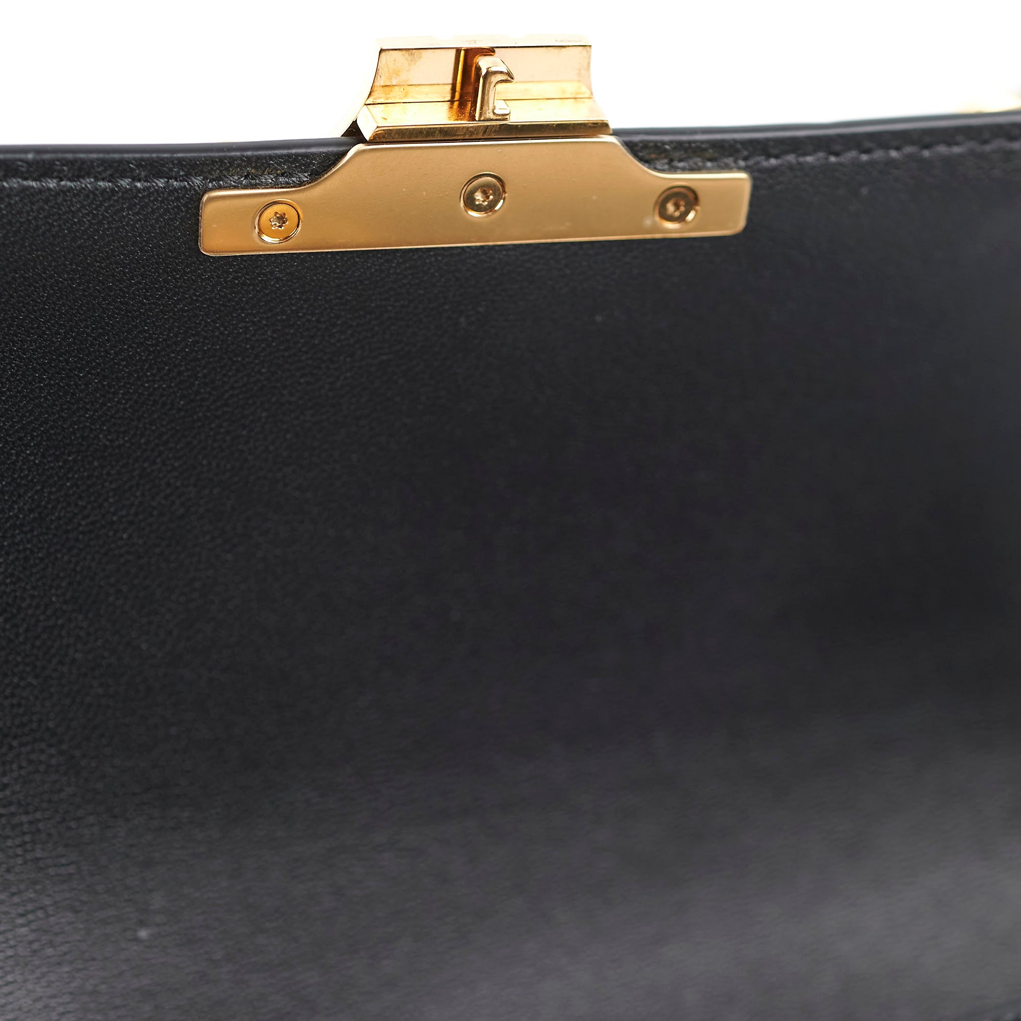 Celine Classique Triomphe Black Leather Crossbody Bag for Women | Luxury Designer Handbag | Perfect for Date Night, Office & Travel