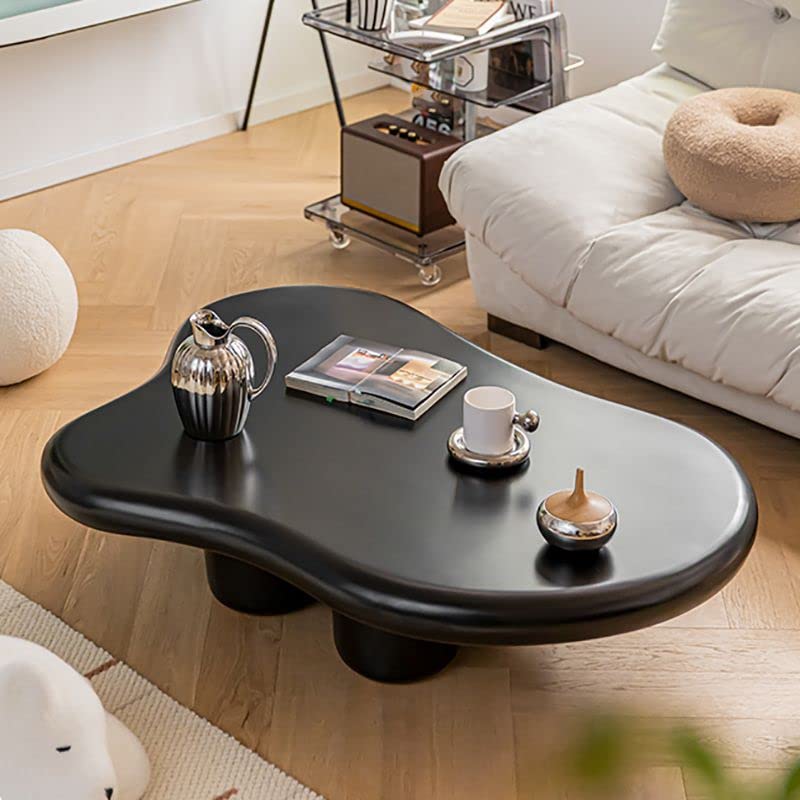 Modern Scandinavian Solid Wood Coffee Table - 47