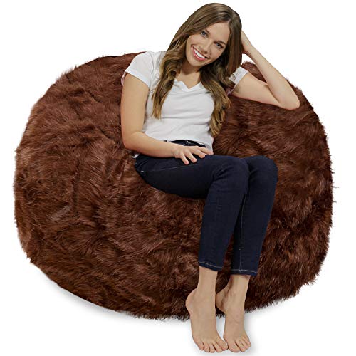 Plush Faux Fur - Brown