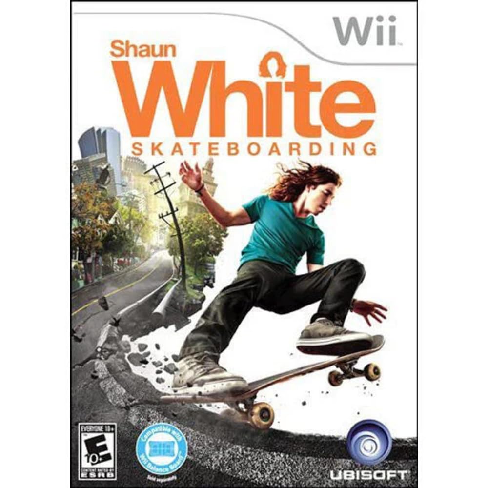 Shaun White Skateboarding Game for Nintendo Wii - Extreme Sports Action & Adventure - Perfect for Family Fun & Teen Gamers