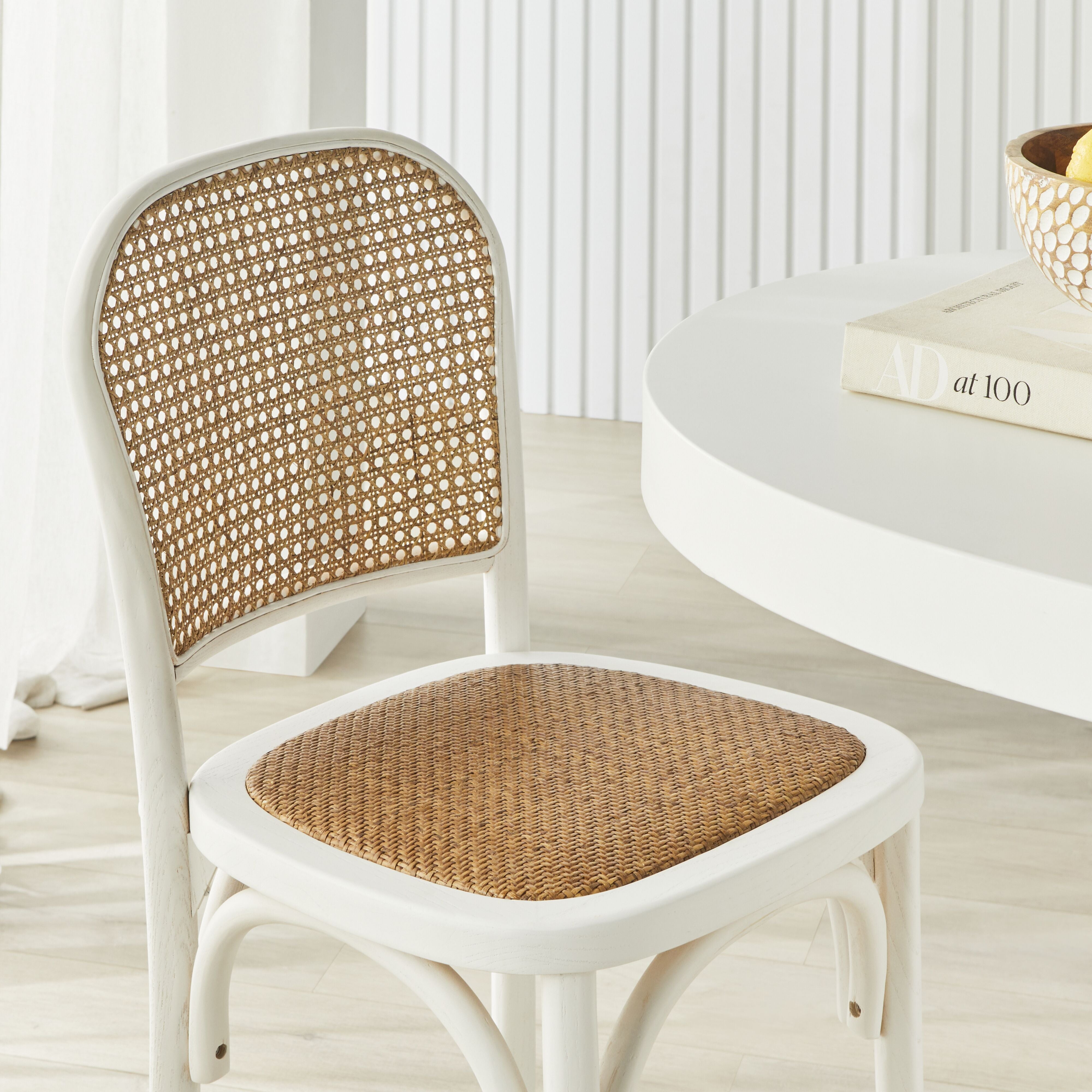 Premium White Bastion Bar Stool - Modern Kitchen Island & Counter Height Stool with Back Support - Perfect for Home Bars, Breakfast Nooks & Dining Areas