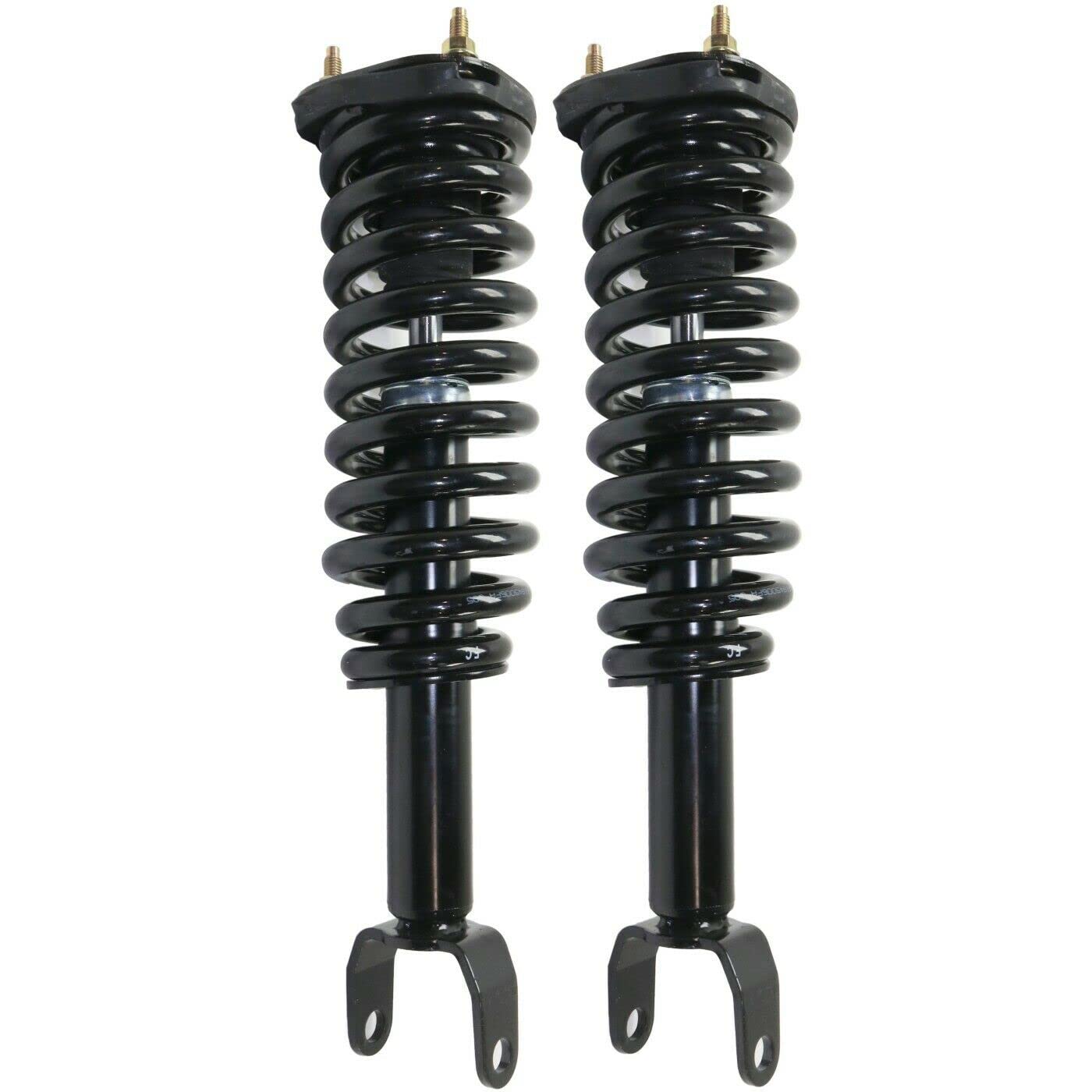 2005-2009 Dodge Dakota RWD Front Shock Absorber Replacement Set - Left & Right Pair (2-Piece) - Heavy Duty Suspension Upgrade for Smooth Ride & Off-Road Performance