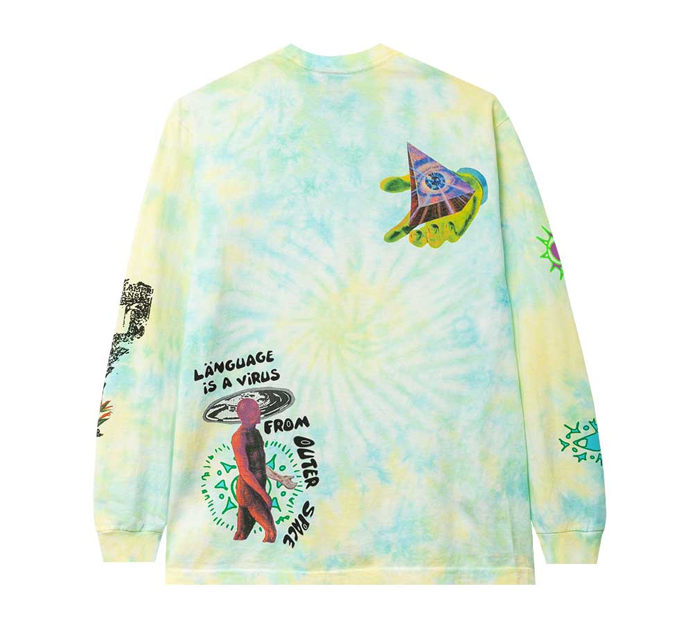 FROM OUTER SPACE Graphic Long Sleeve T-Shirt for Men & Women | Space-Themed Cotton Tee | Casual Streetwear & Cosplay Outfit