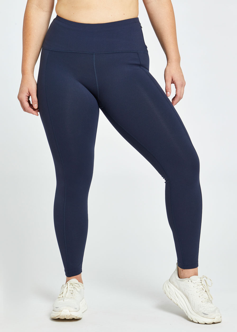 Mo Women's High-Waisted 7/8 Running Tights - Breathable Workout Leggings for Yoga, Gym & Outdoor Jogging