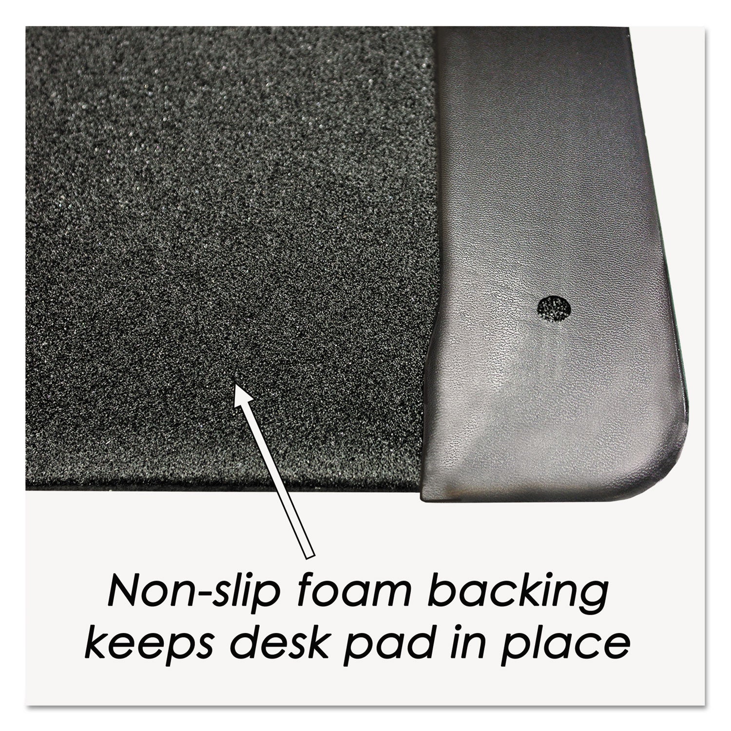 Premium Leather-Like Executive Desk Pad with Antimicrobial Protection - 24