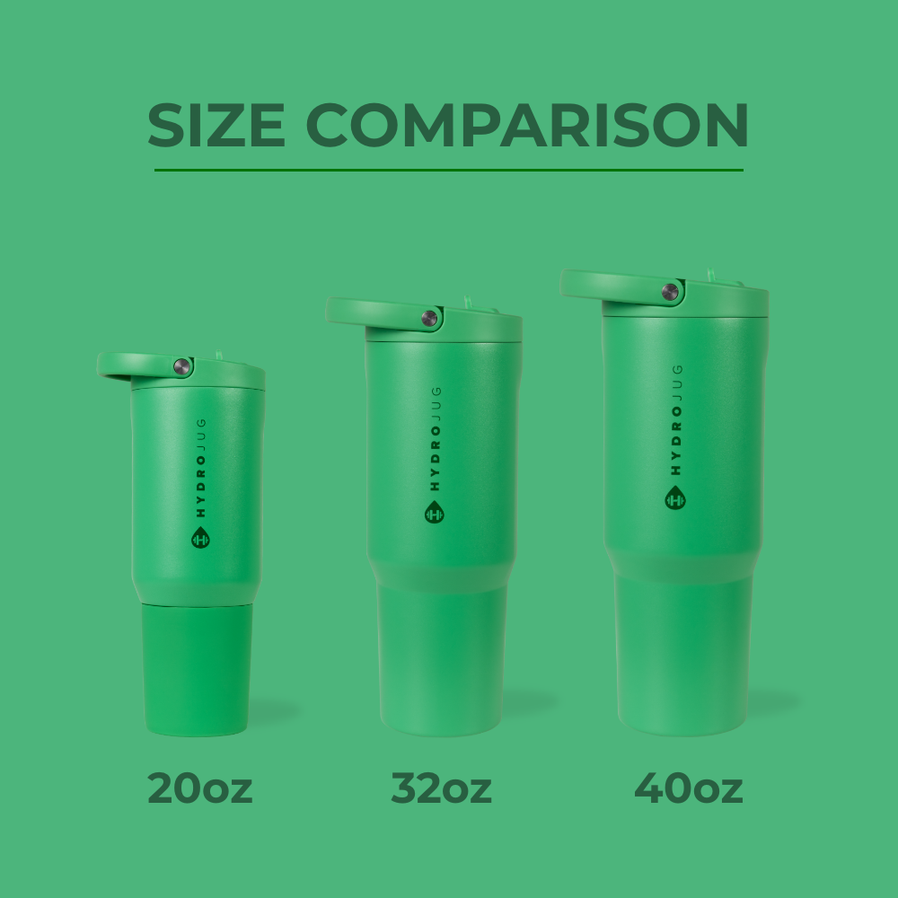 Clover 32Oz Sports Water Bottle - BPA Free, Leak Proof, Durable for Gym, Running, Hiking & Outdoor Activities