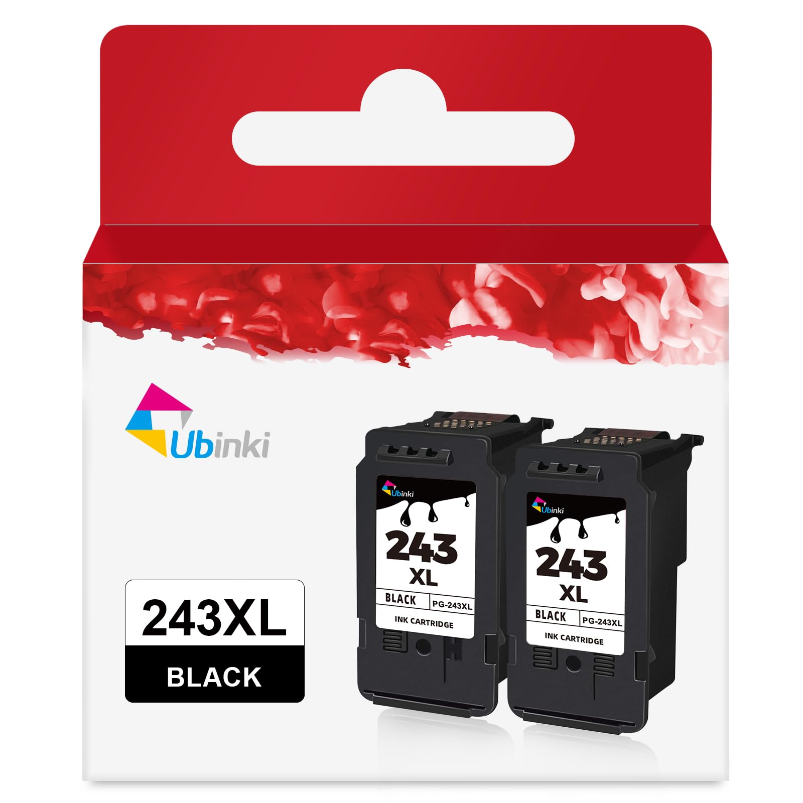 Canon 243XL Ink Cartridge 2-Pack - Compatible with MG2522, TR4520 Printers for Home & Office Use