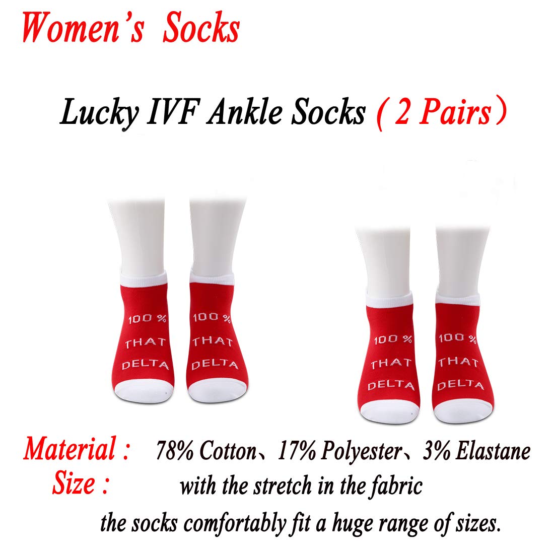 JXGZSO Sorority Socks - 100% Cotton Sisterhood Gifts for Sorority Members (Black/Red) - Perfect for Greek Life Events, Sisterhood Bonding & College Campus Fashion