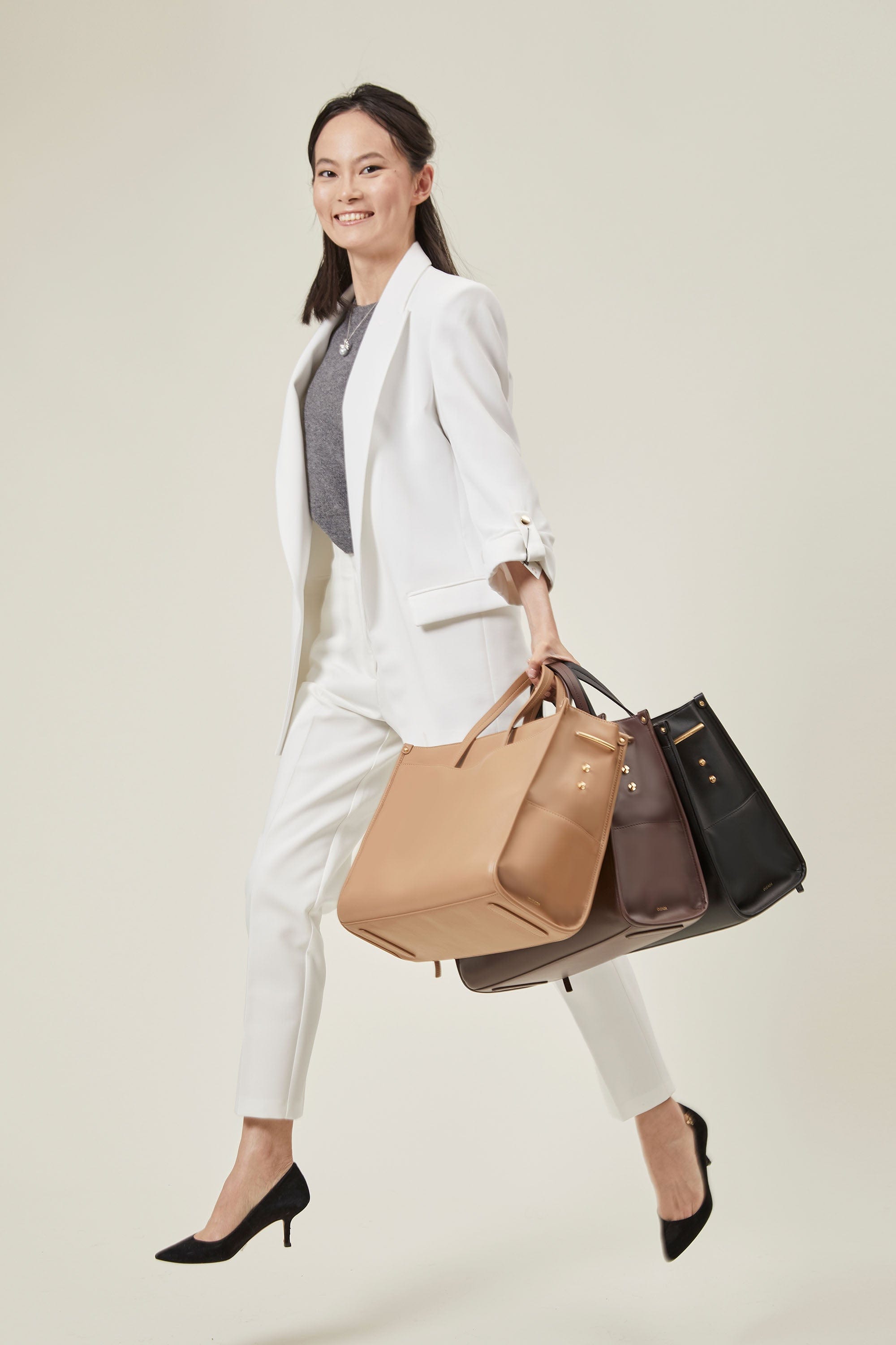 Reverie Large Leather Tote Bag for Women - 16 Inch Laptop Work Bag with Shoulder & Crossbody Strap in Chocolate Brown | Perfect for Office, Travel & Everyday Use