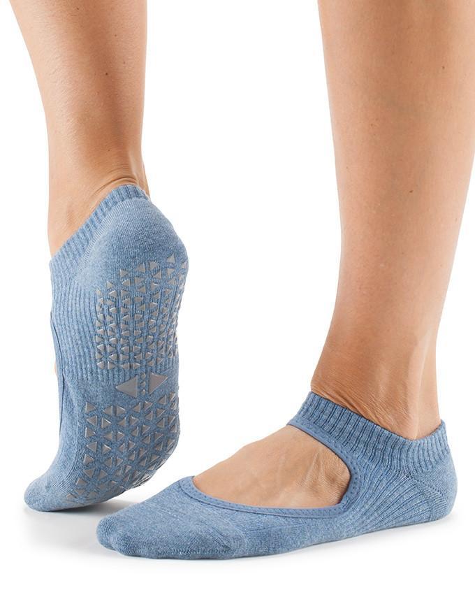 Tavi Noir Chey Grip Socks - Non-Slip Yoga Socks for Women, Pilates, Barre & Workout - Breathable & Comfortable Anti-Skid Socks for Home, Studio & Gym Use